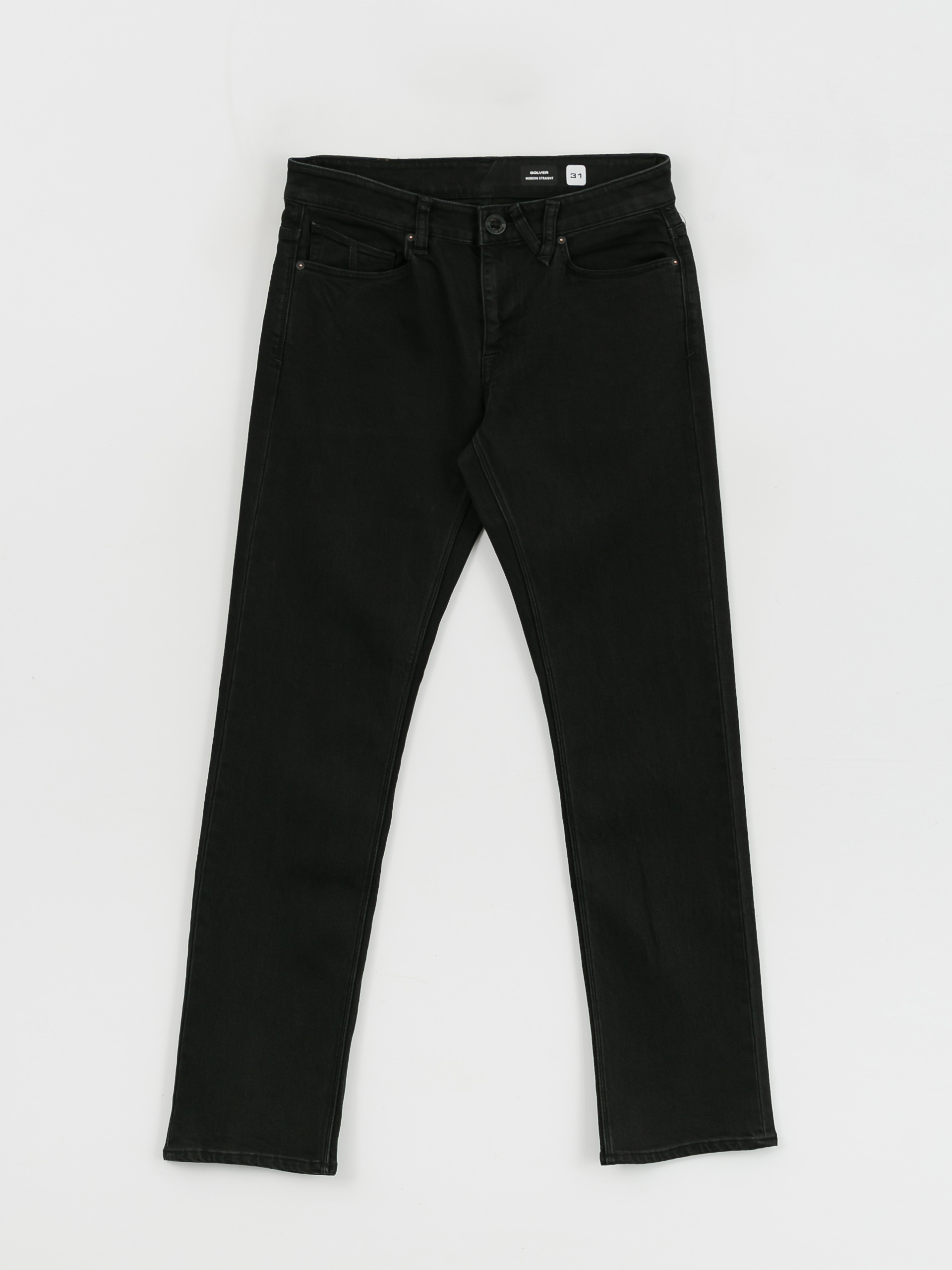 Nohavice Volcom Solver Denim (black out)