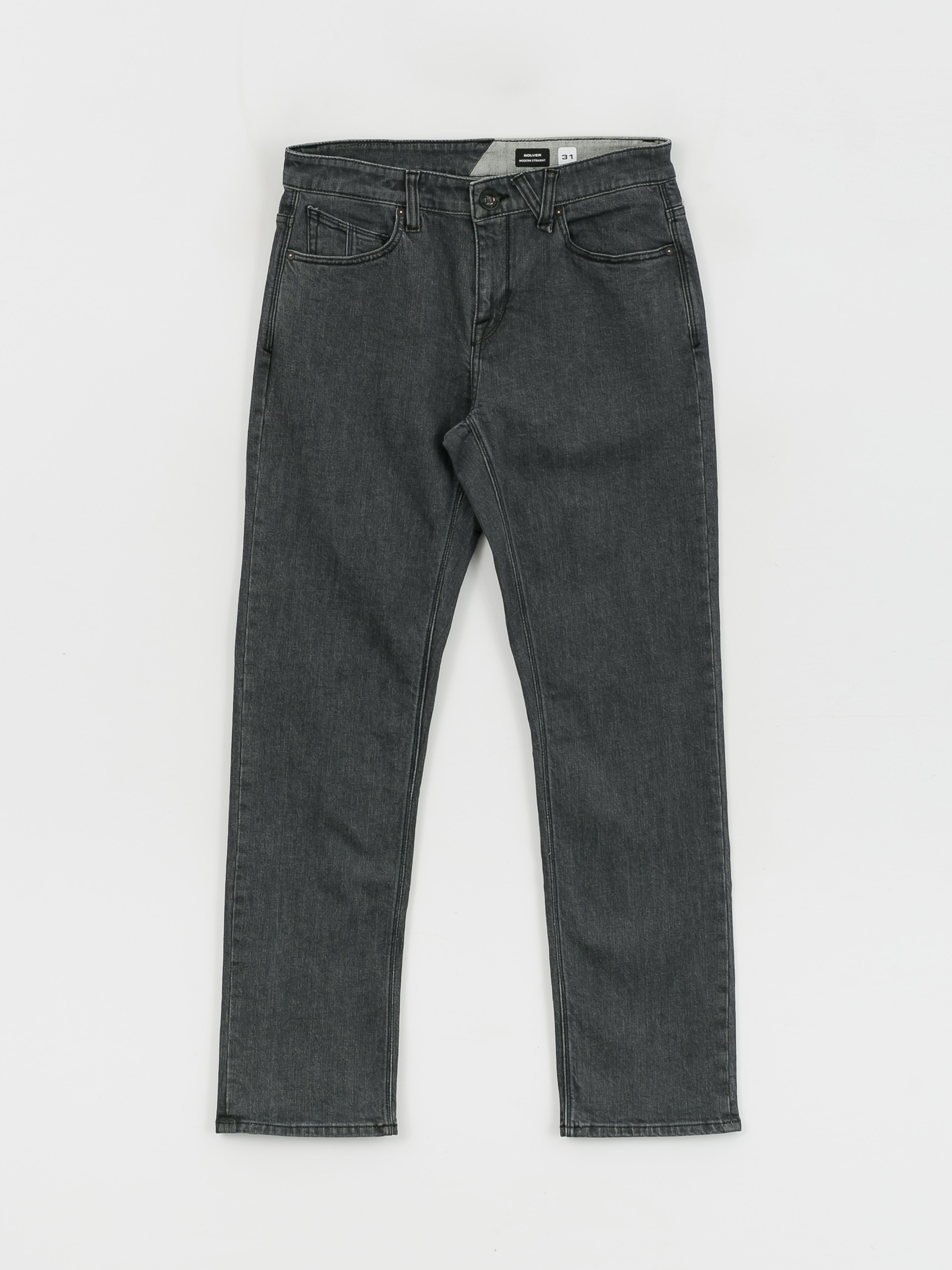 Nohavice Volcom Solver Denim (easy enzyme grey)