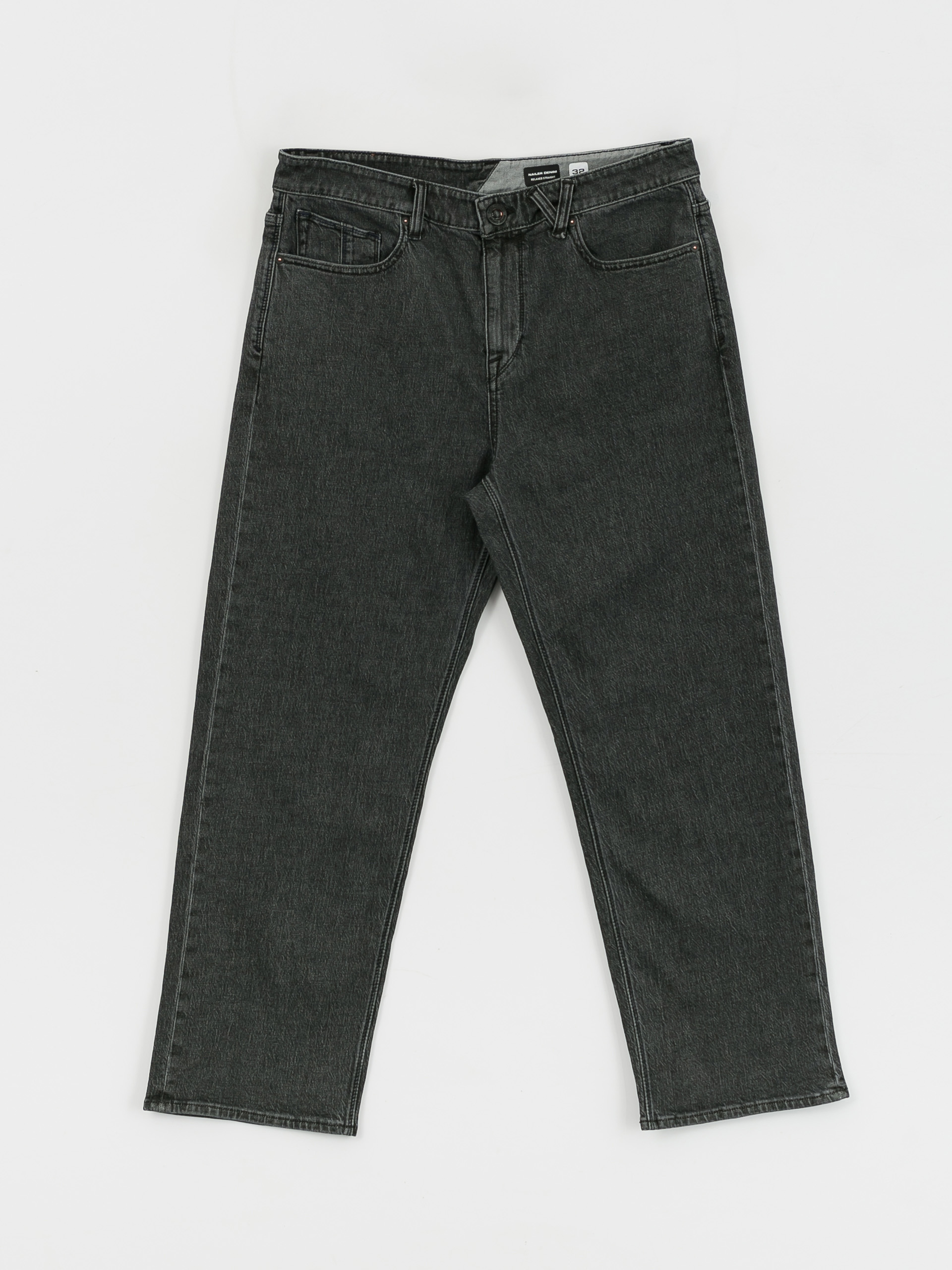 Nohavice Volcom Nailer Denim (stoney black)
