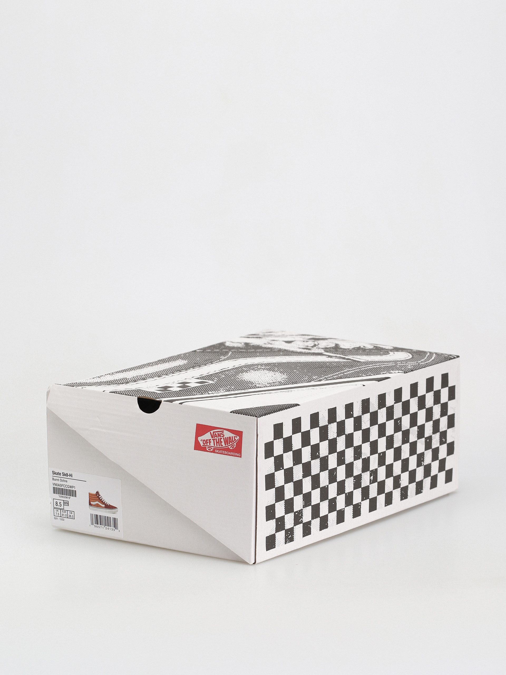 Topánky Vans Skate Sk8 Hi (burnt ochre)