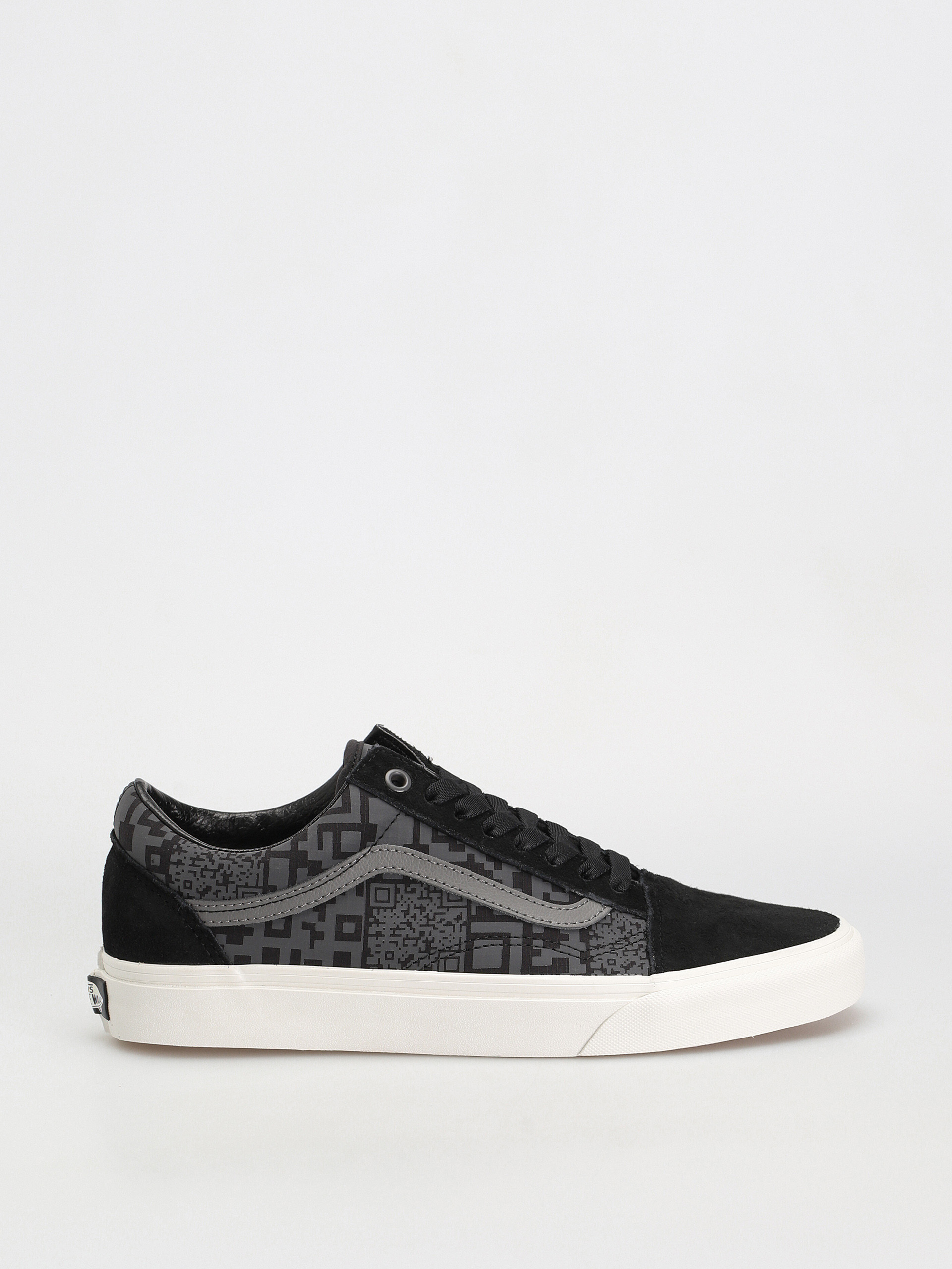 Topánky Vans Old Skool (qr checkerboard black/reflective)