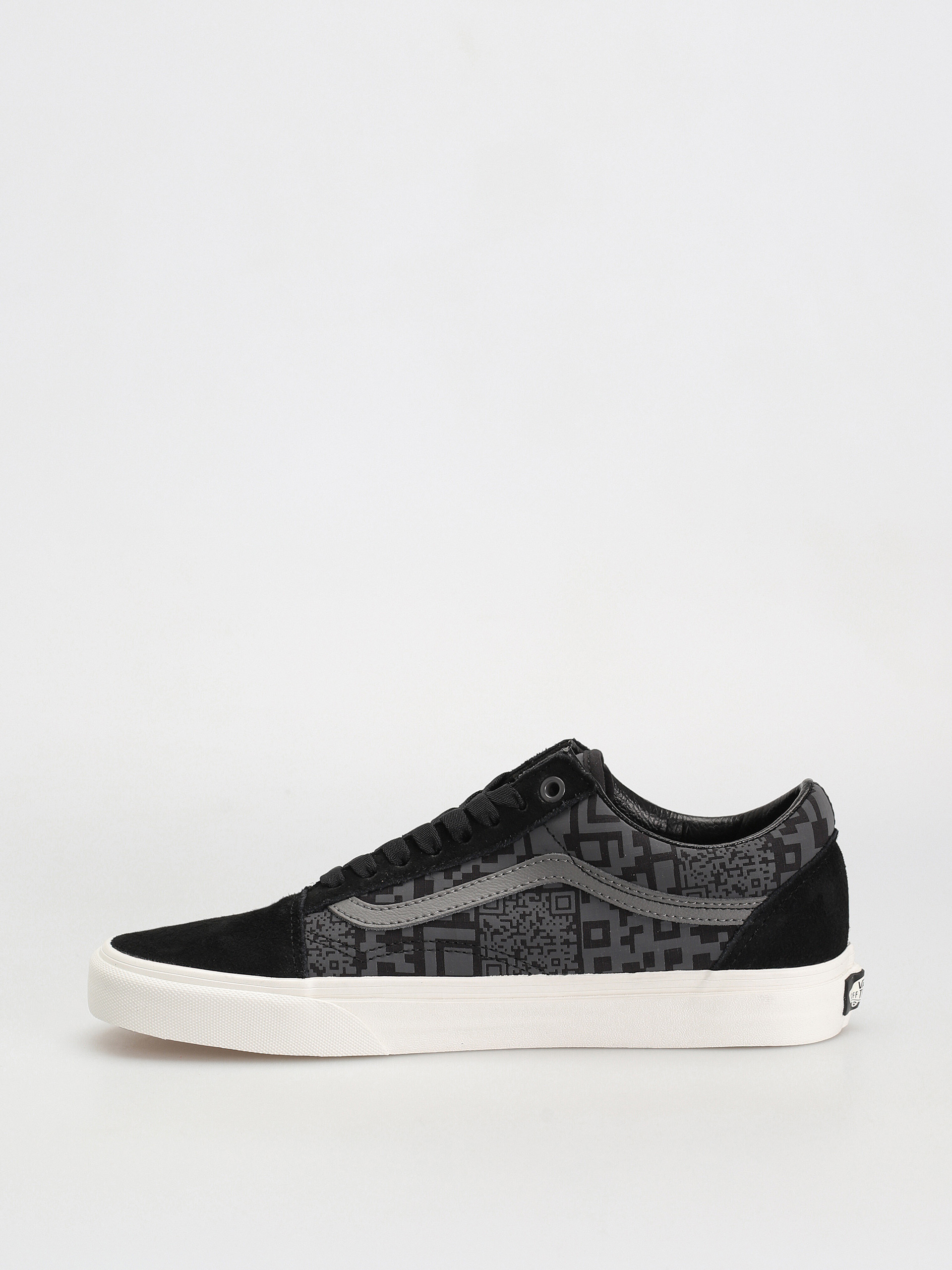 Topánky Vans Old Skool (qr checkerboard black/reflective)