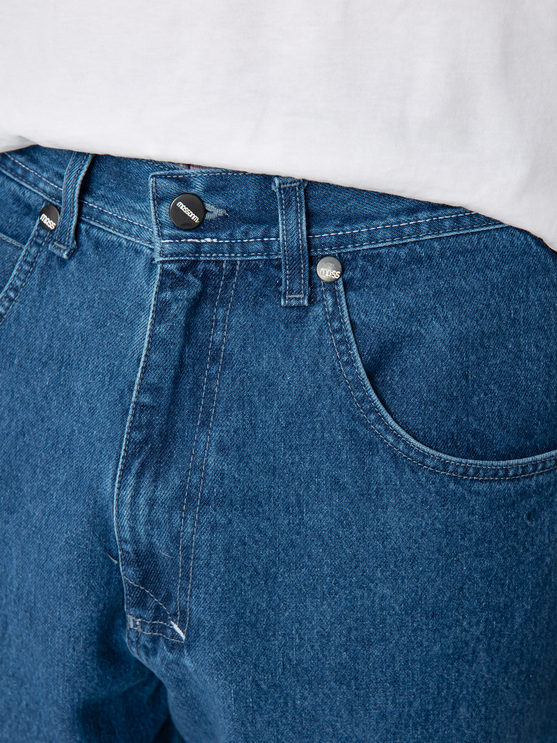 Nohavice MassDnm Slang (blue)