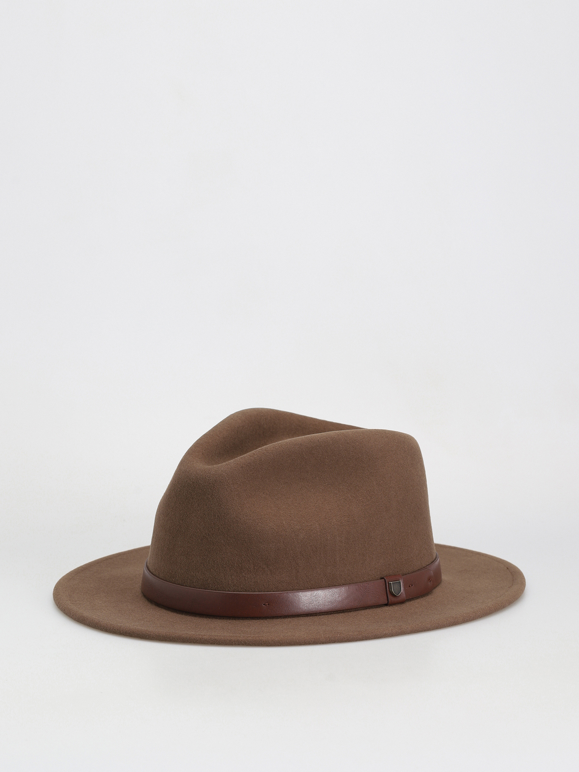 Klobúk Brixton Messer Fedora (dark earth)