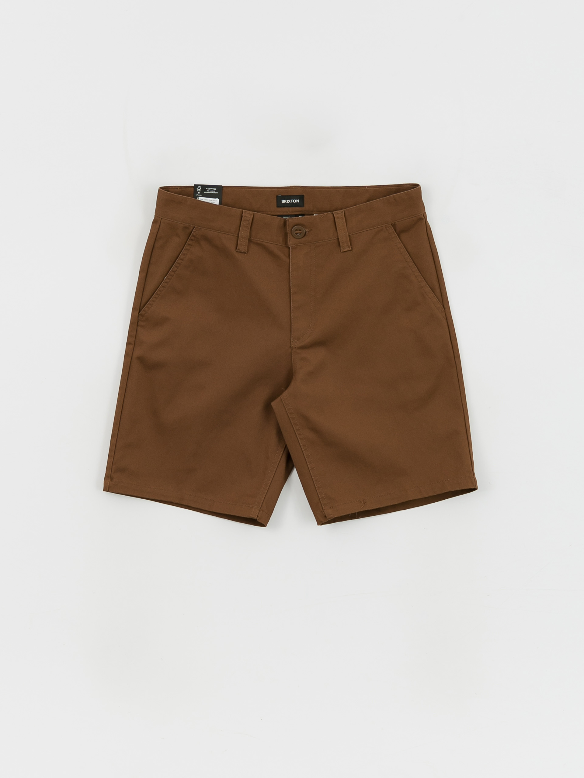 Kraťasy Brixton Choice Chino (dark earth)