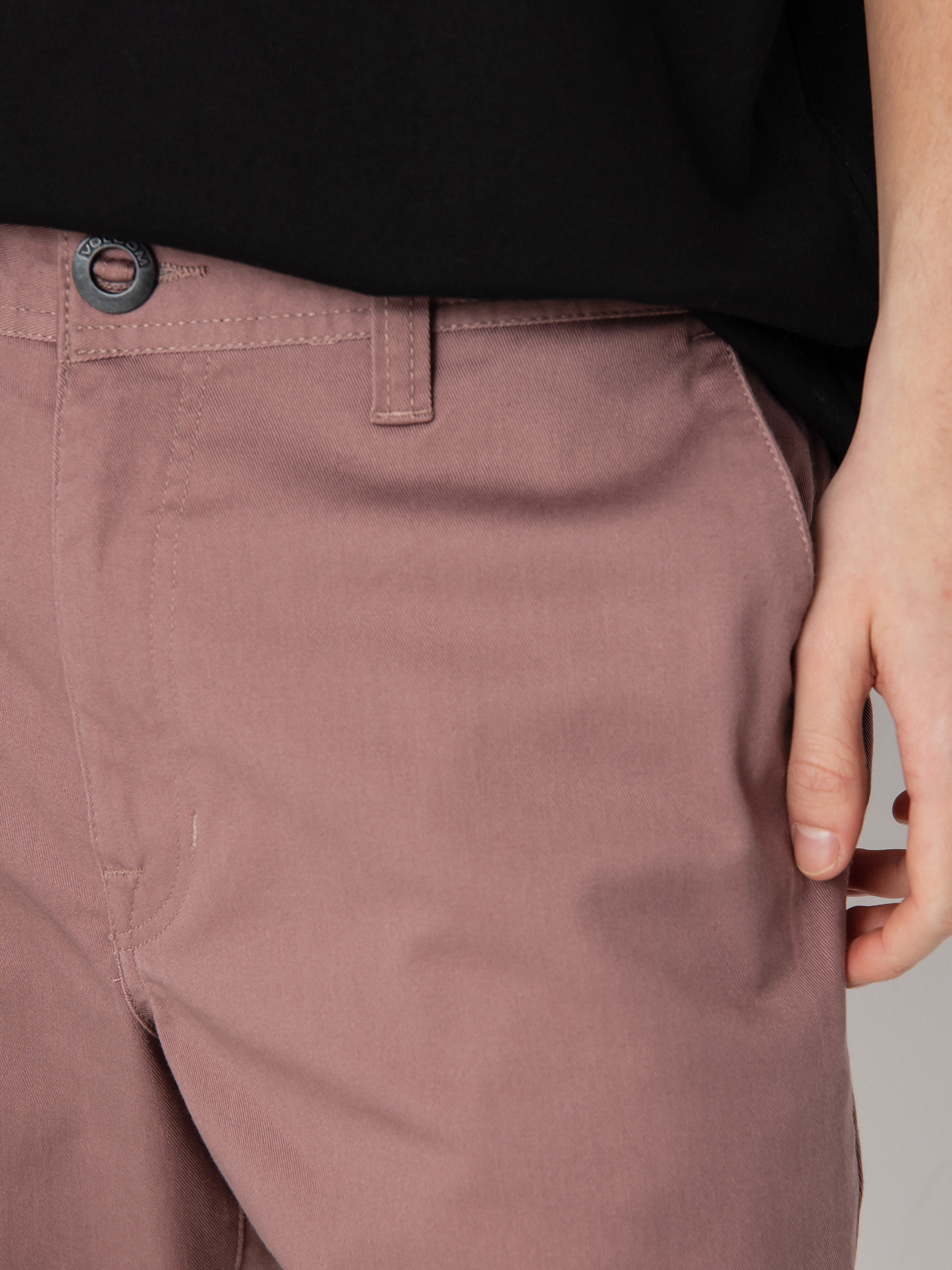 Kraťasy Volcom Frickin Mdrn Stch 19 (bordeaux brown)