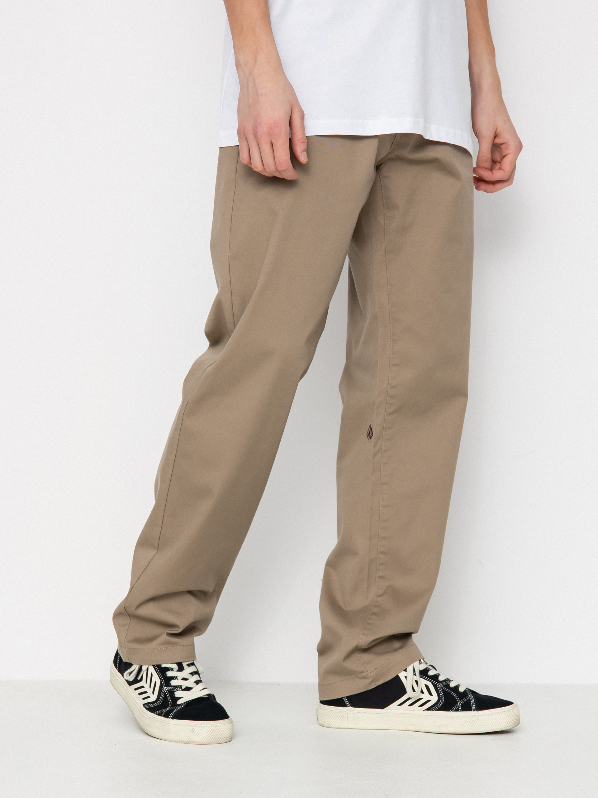 Nohavice Volcom Frickin Modern Stret (khaki)
