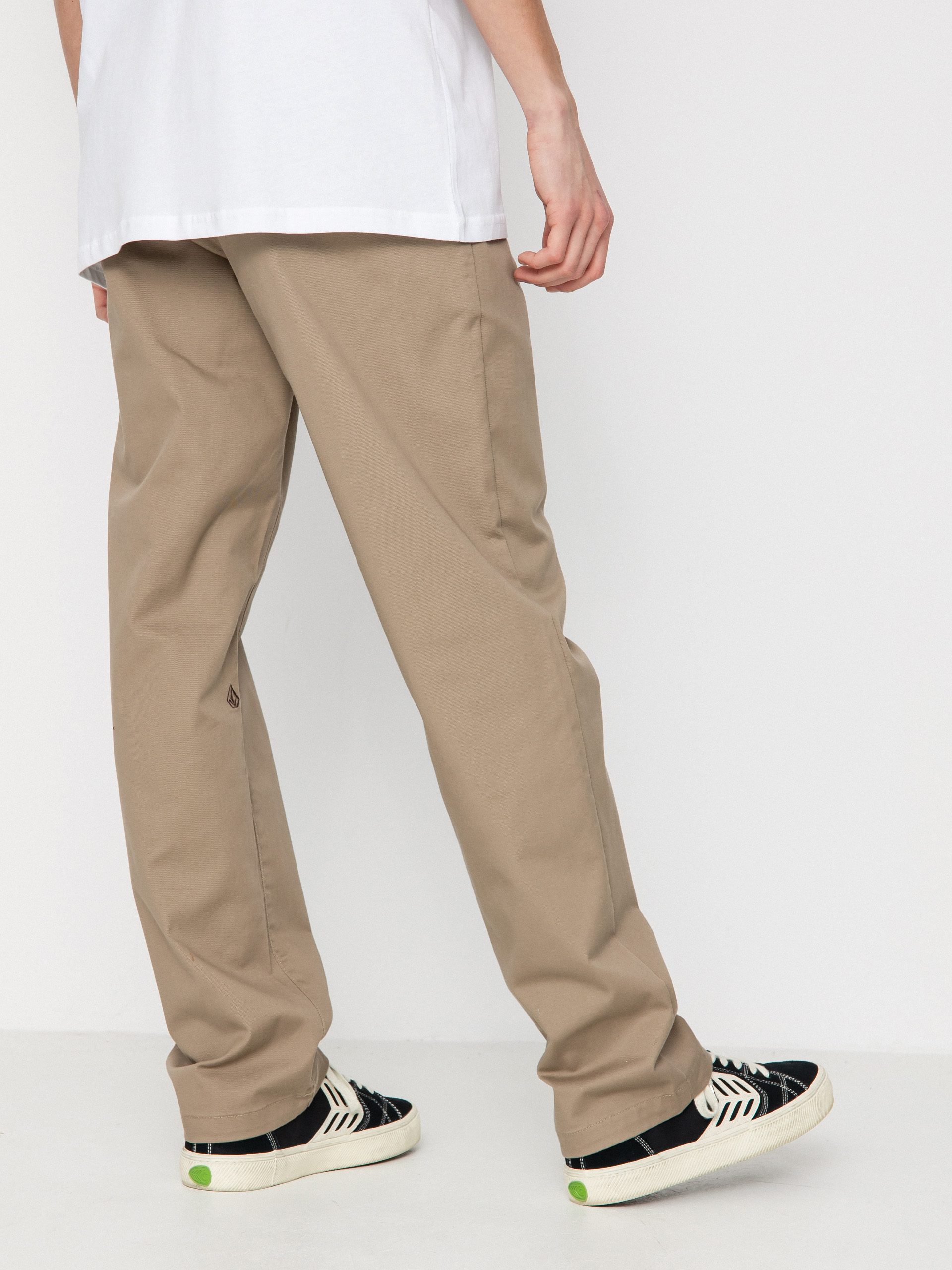 Nohavice Volcom Frickin Modern Stret (khaki)