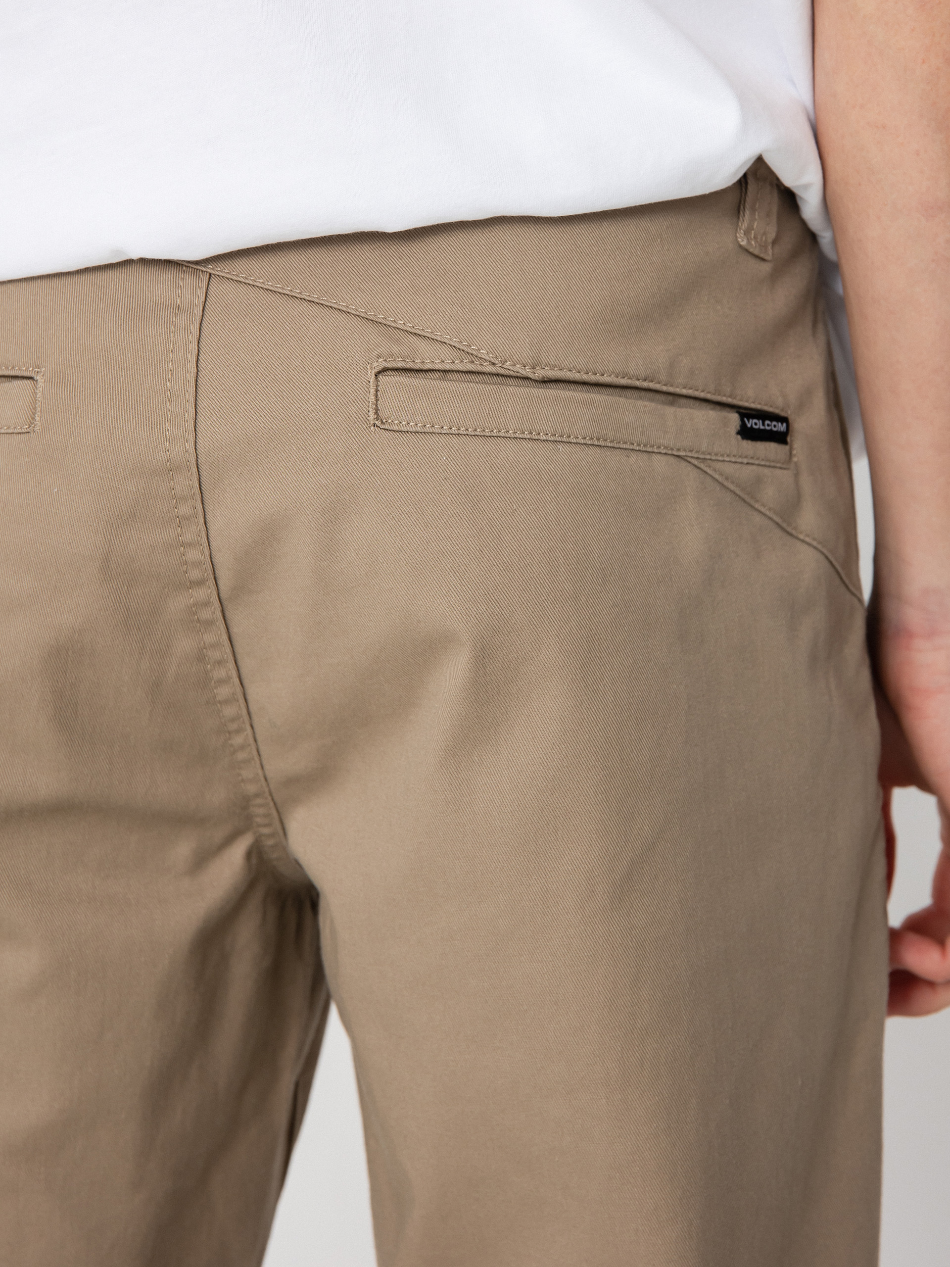 Nohavice Volcom Frickin Modern Stret (khaki)