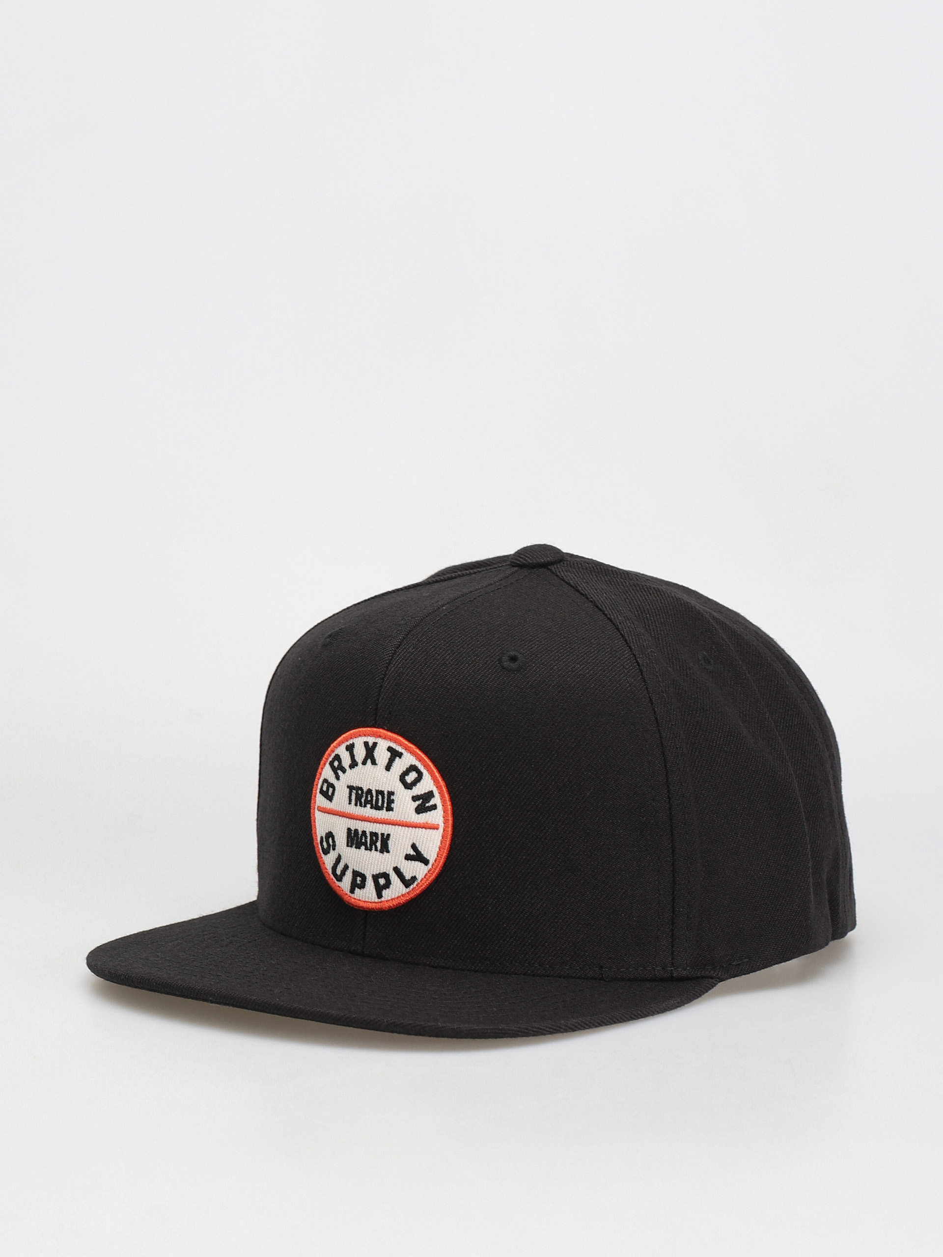 Šiltovka Brixton Oath III Snapback (washed black/orange)