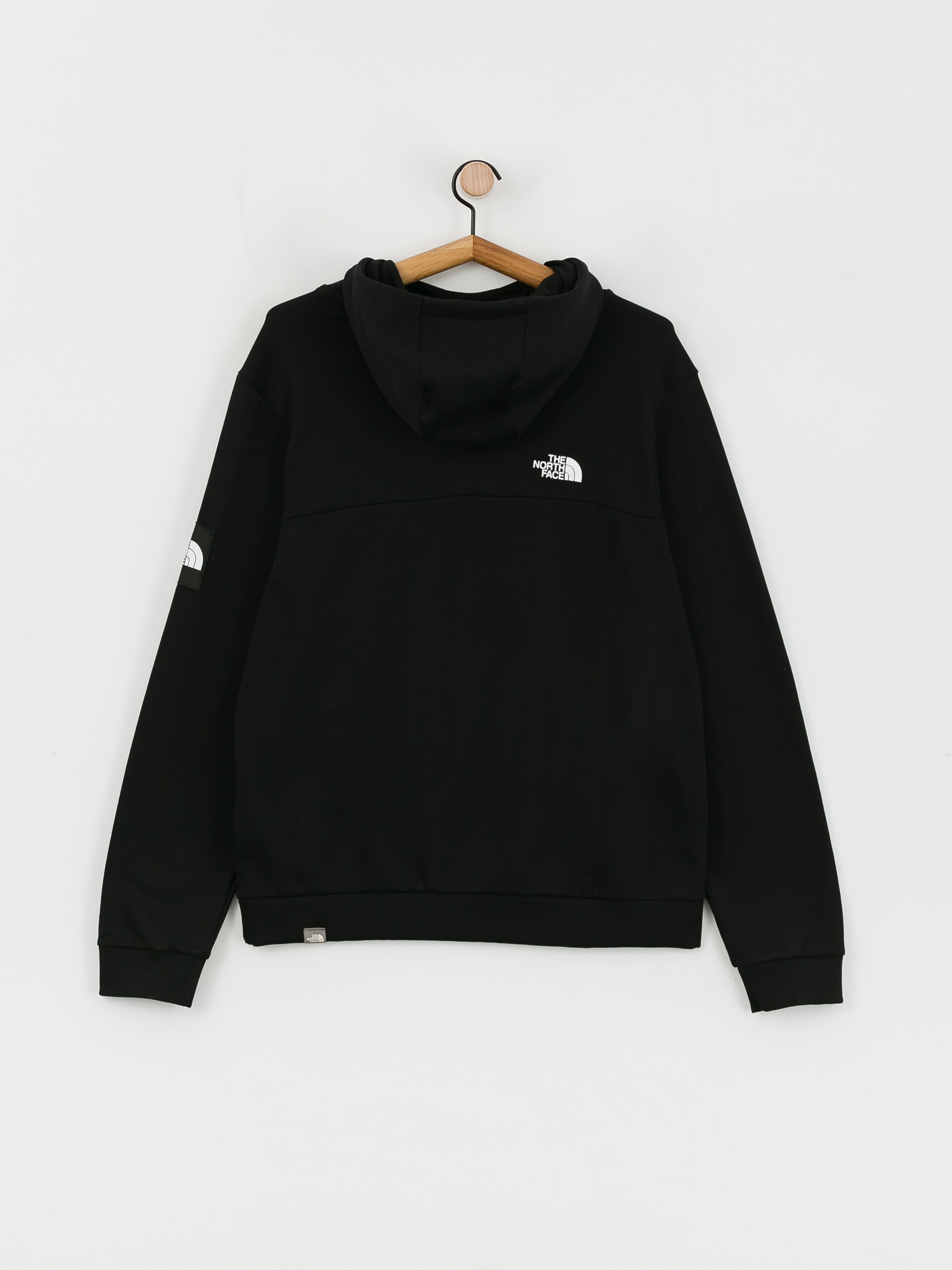 Mikina s kapucňou The North Face Fine Alpine HD (tnf black/purple cactus flower)