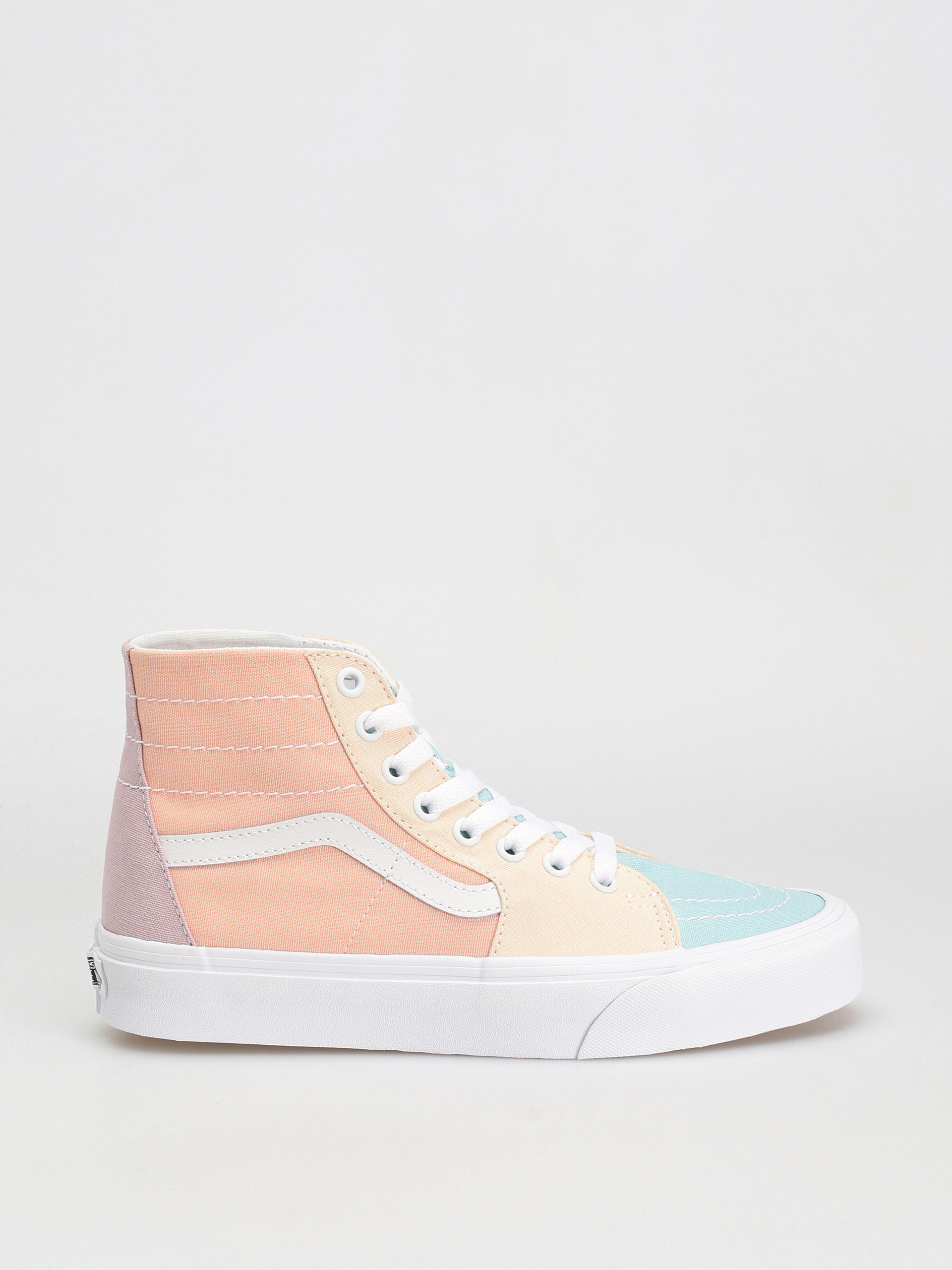 Topánky Vans Sk8 Hi Tapered Wmn (pastel block multi/true white)