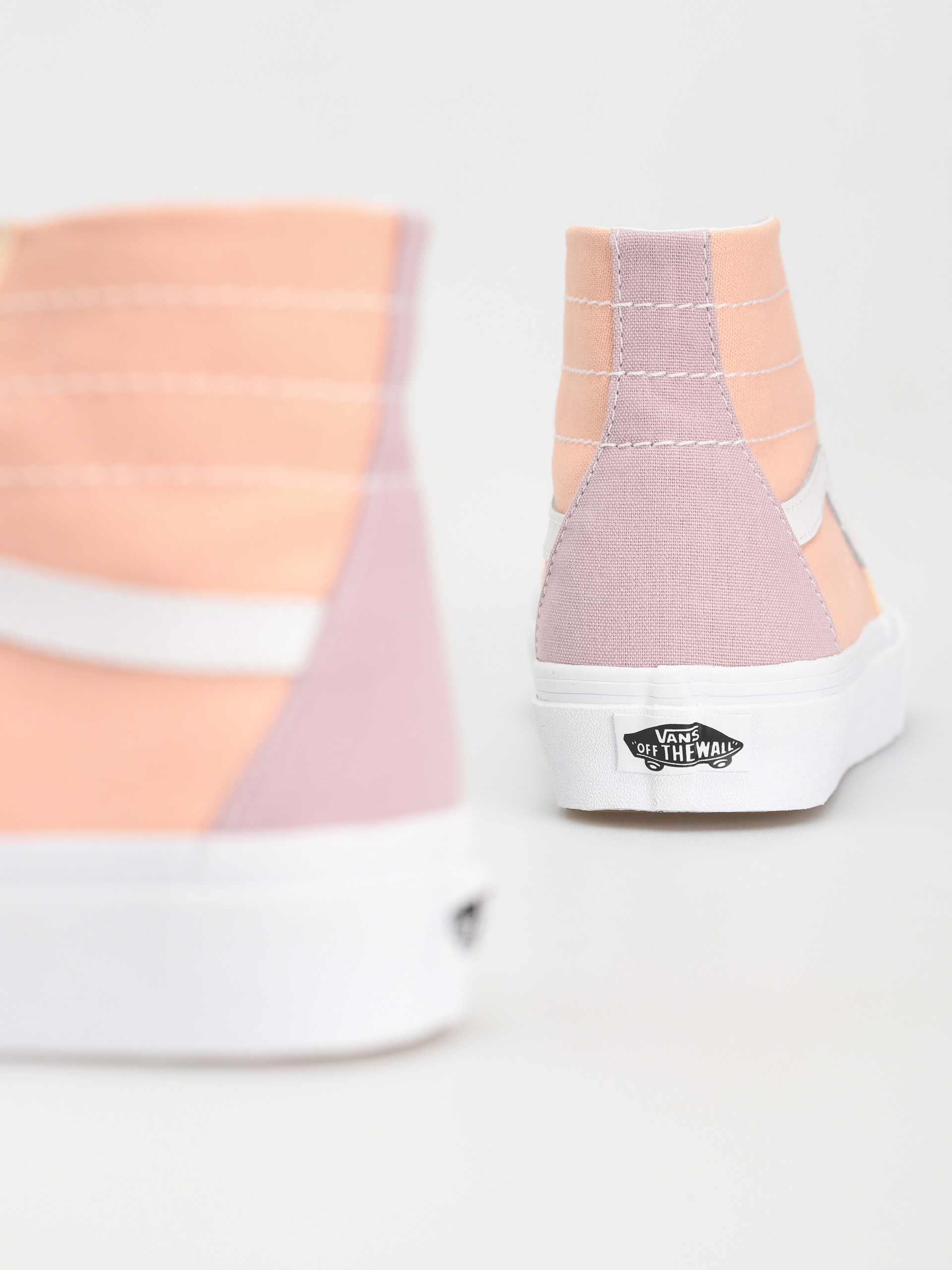 Topánky Vans Sk8 Hi Tapered Wmn (pastel block multi/true white)