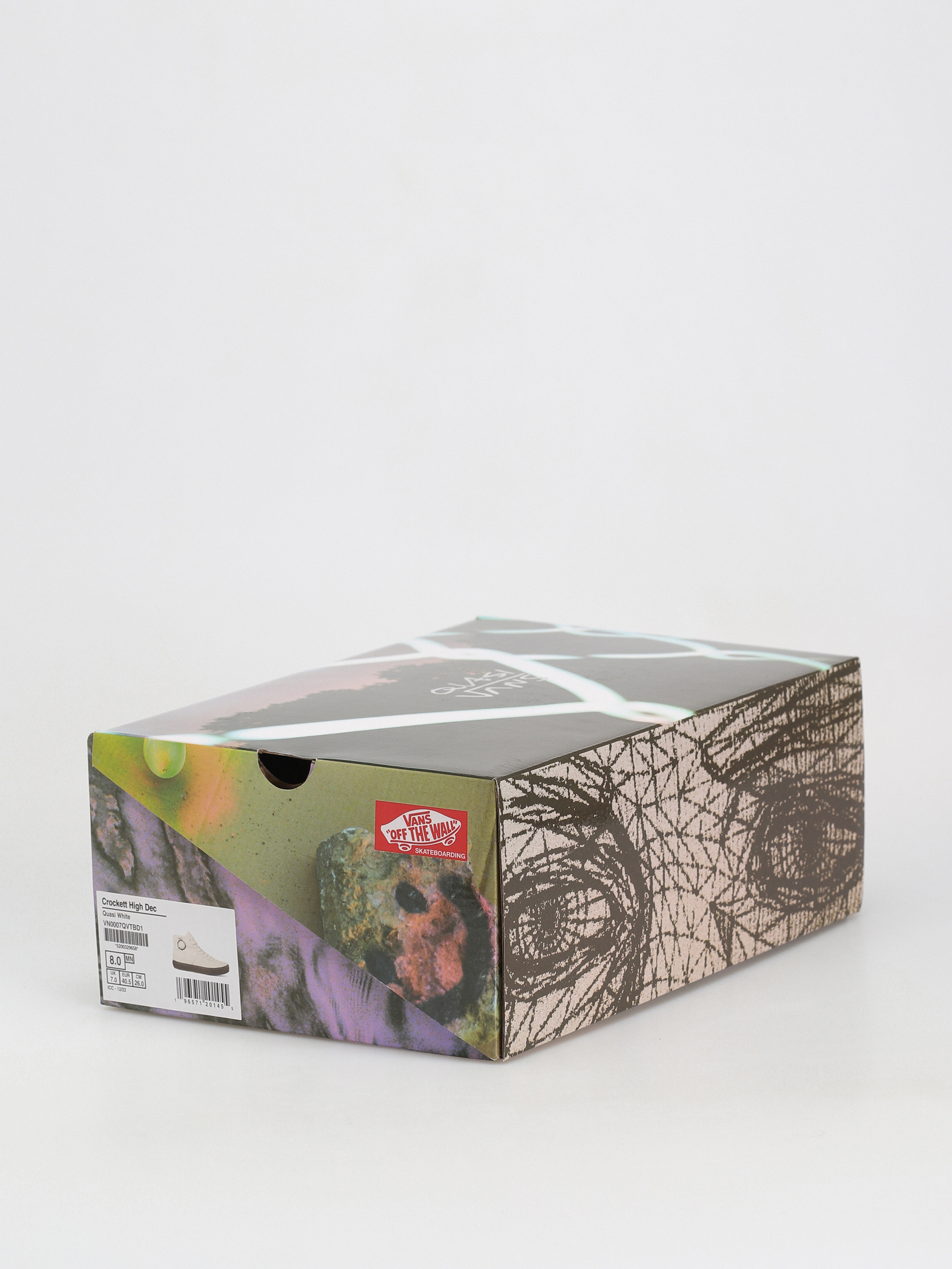 Topánky Vans X Quasi Crockett High Decon (quasi white)