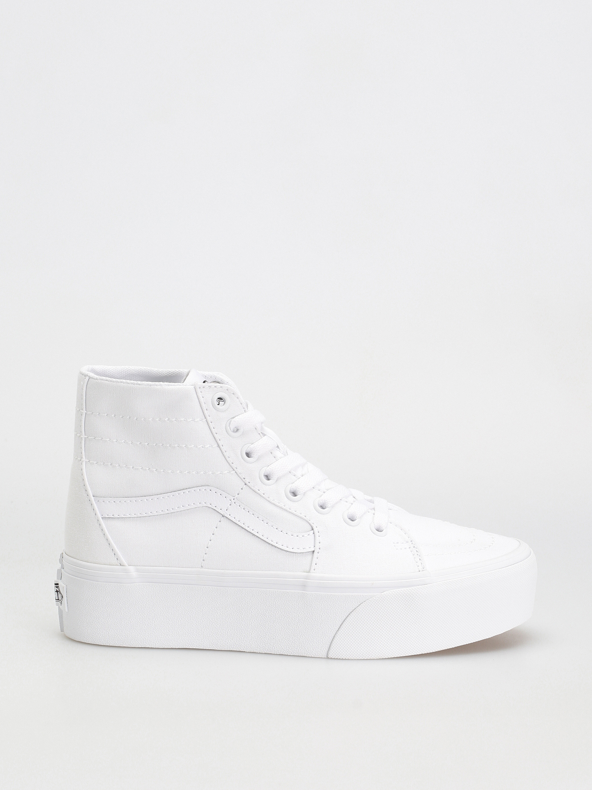 Topu00e1nky Vans Sk8 Hi Tapered Stackform Wmn (canvas true white)