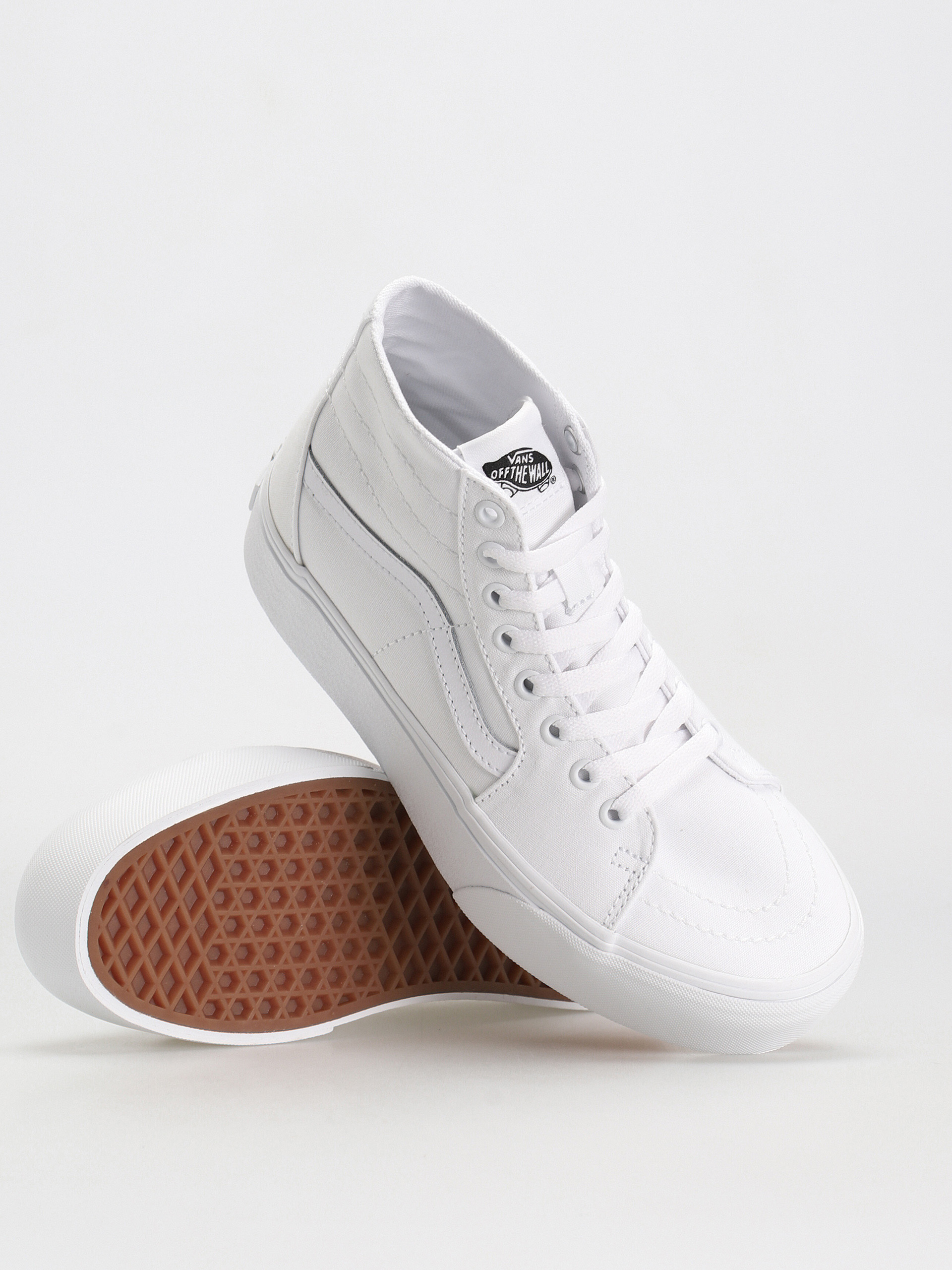 Topánky Vans Sk8 Hi Tapered Stackform Wmn (canvas true white)