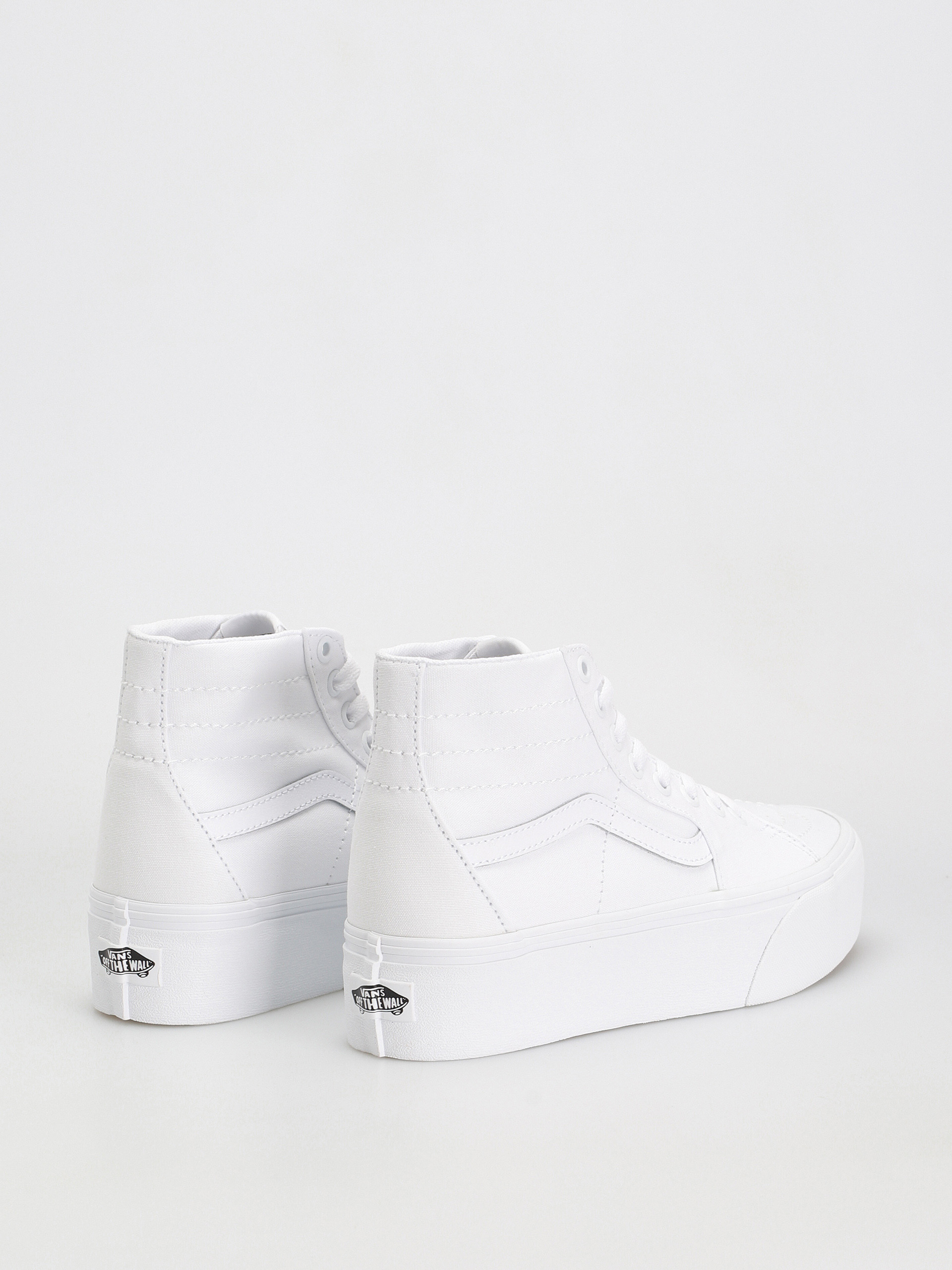 Topánky Vans Sk8 Hi Tapered Stackform Wmn (canvas true white)
