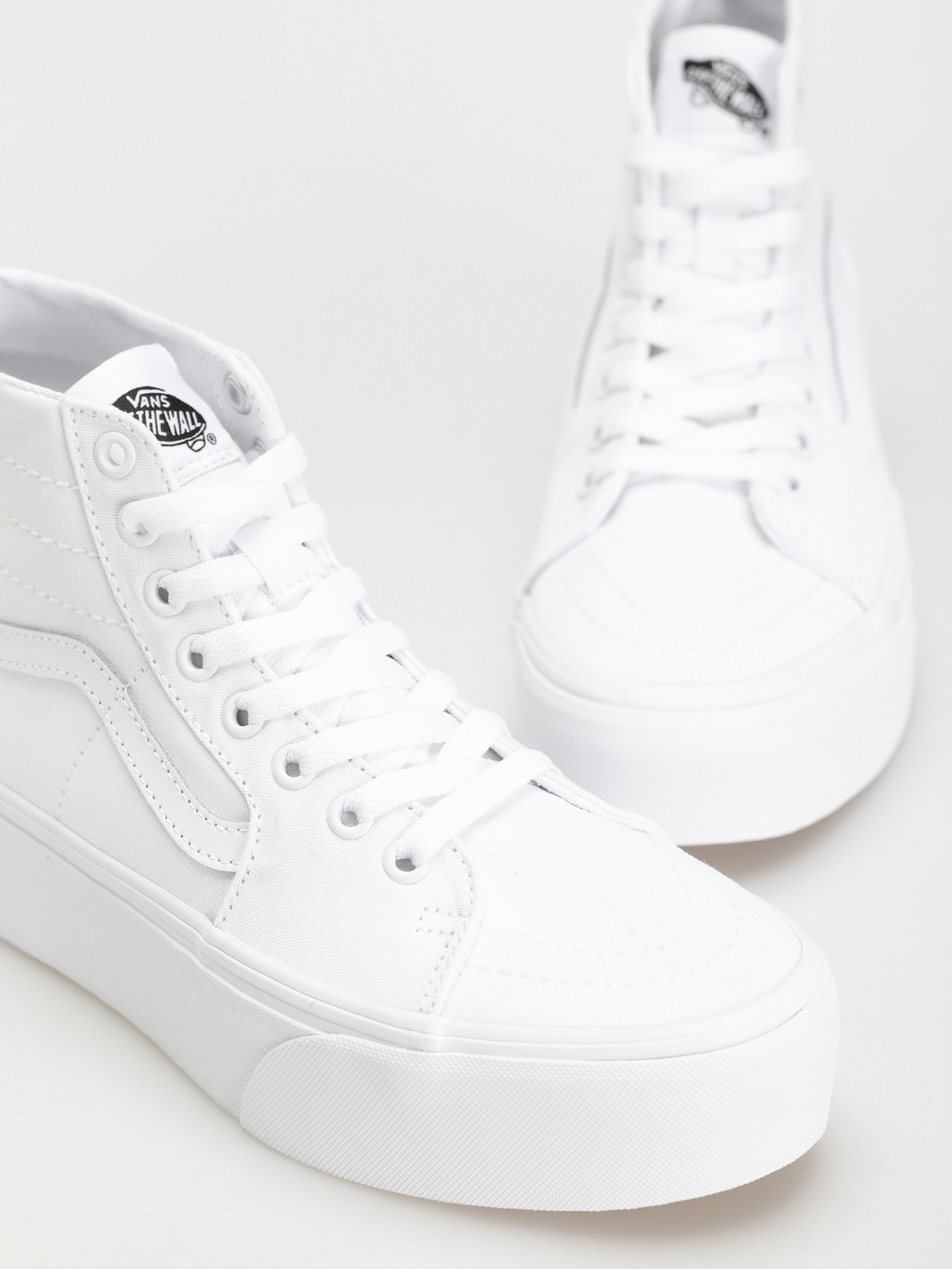 Topánky Vans Sk8 Hi Tapered Stackform Wmn (canvas true white)