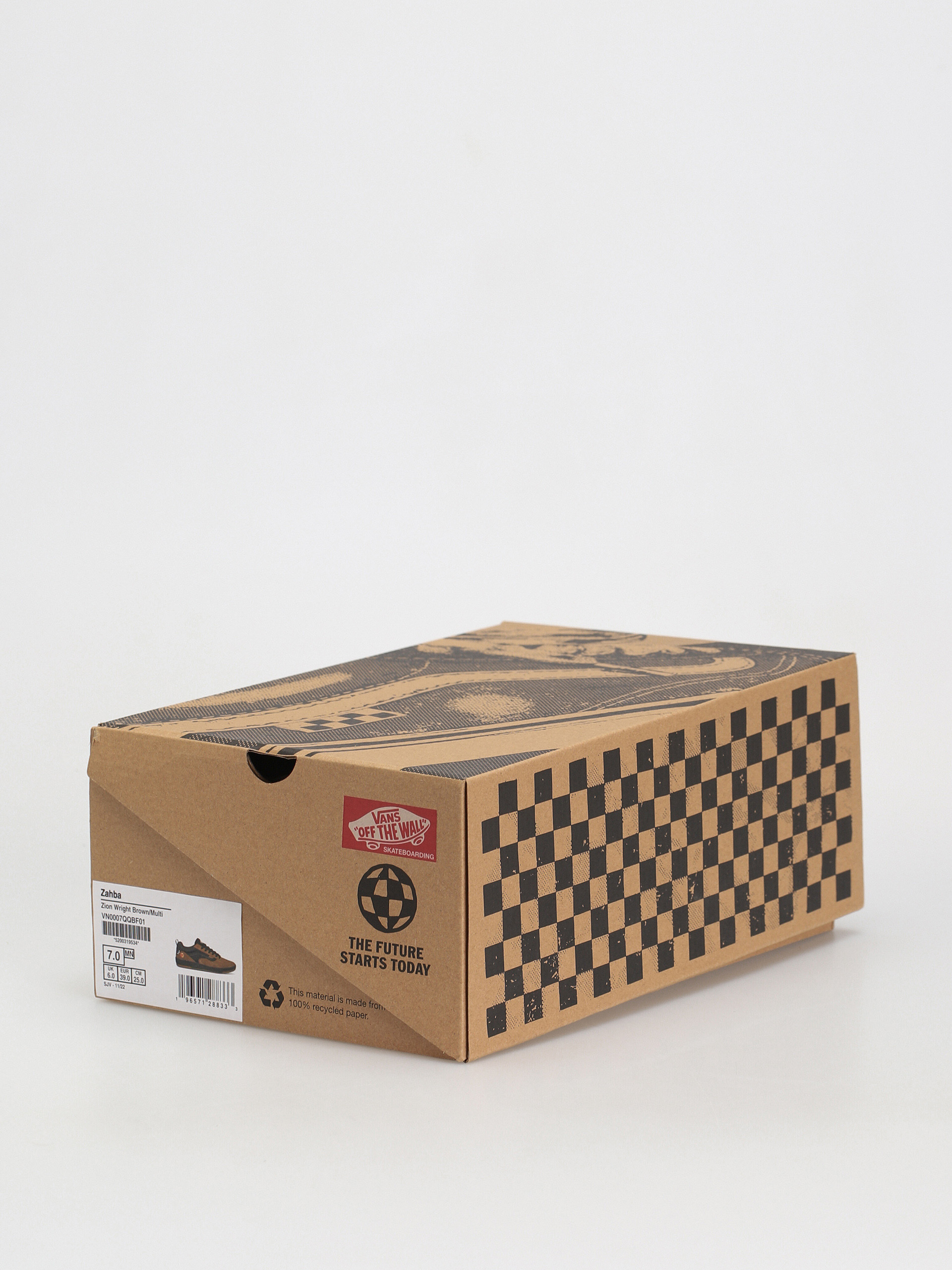 Topánky Vans Zahba (zion wright brown/multi)