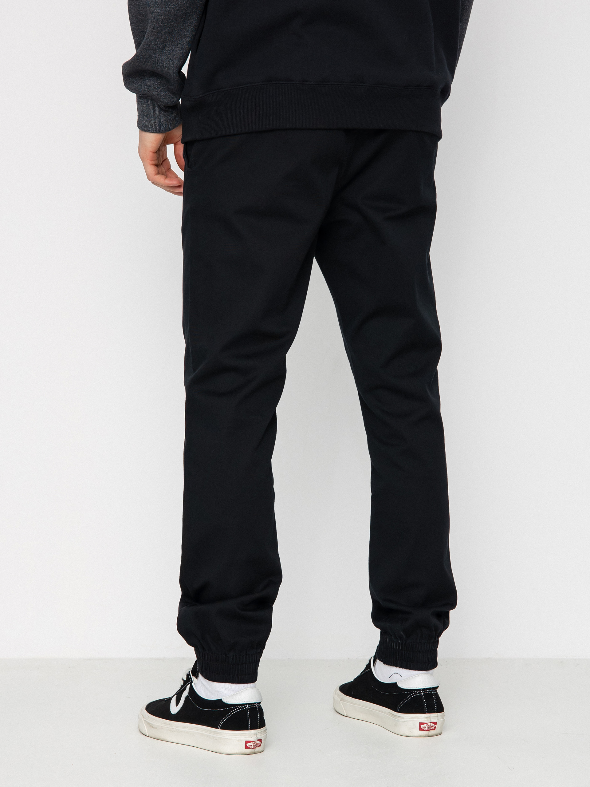Nohavice Volcom Frickin Slim Jogger (black)