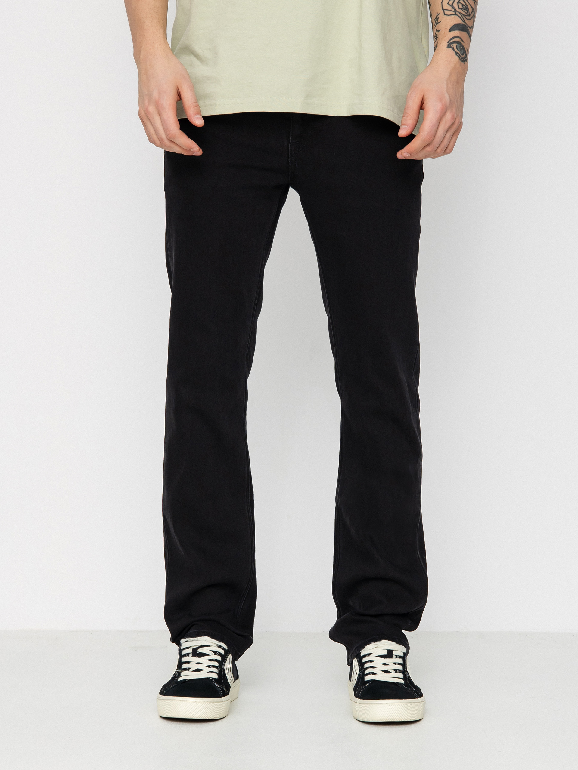 Nohavice Volcom Solver Denim (black out)