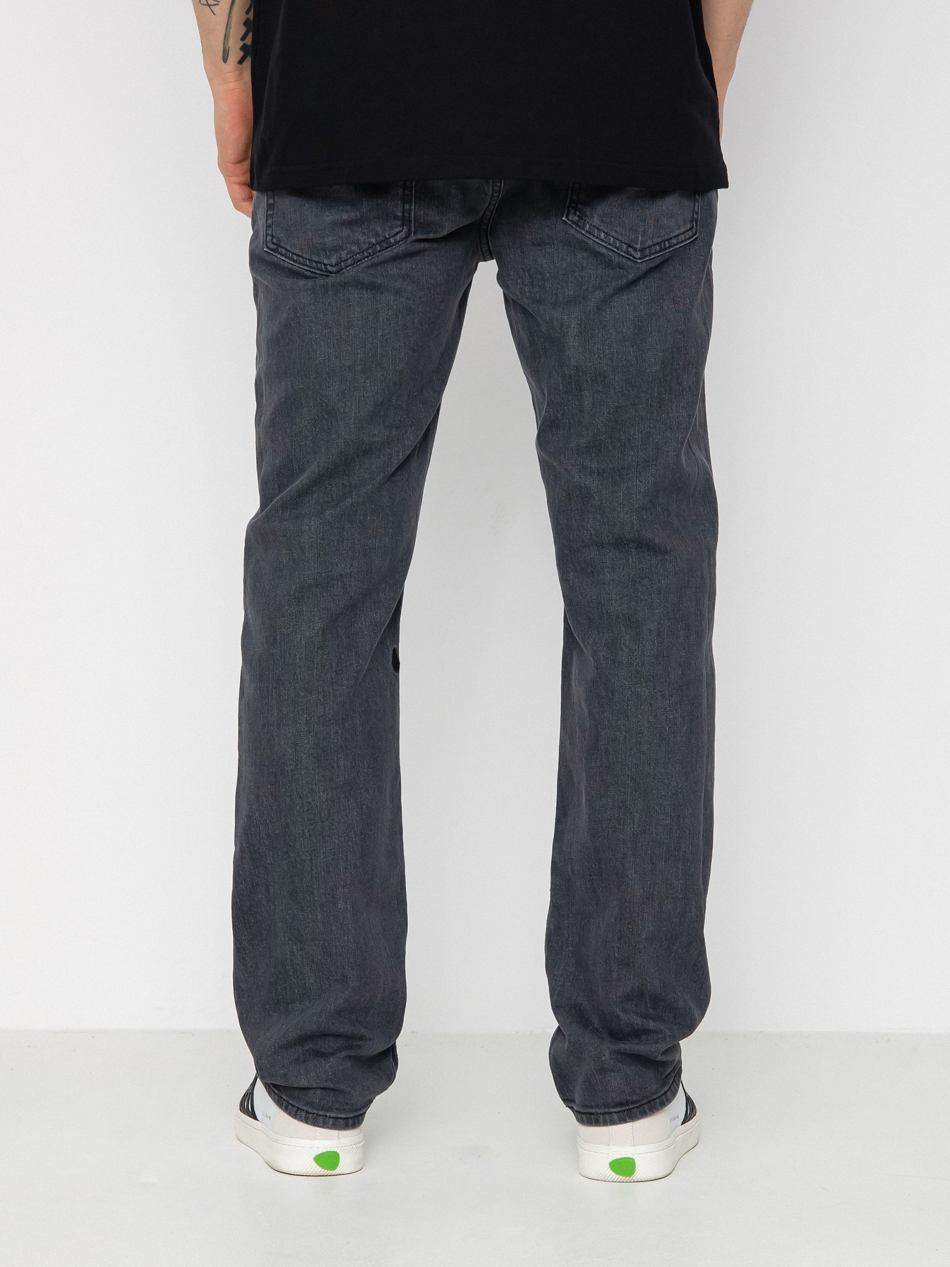 Nohavice Volcom Solver Denim (easy enzyme grey)