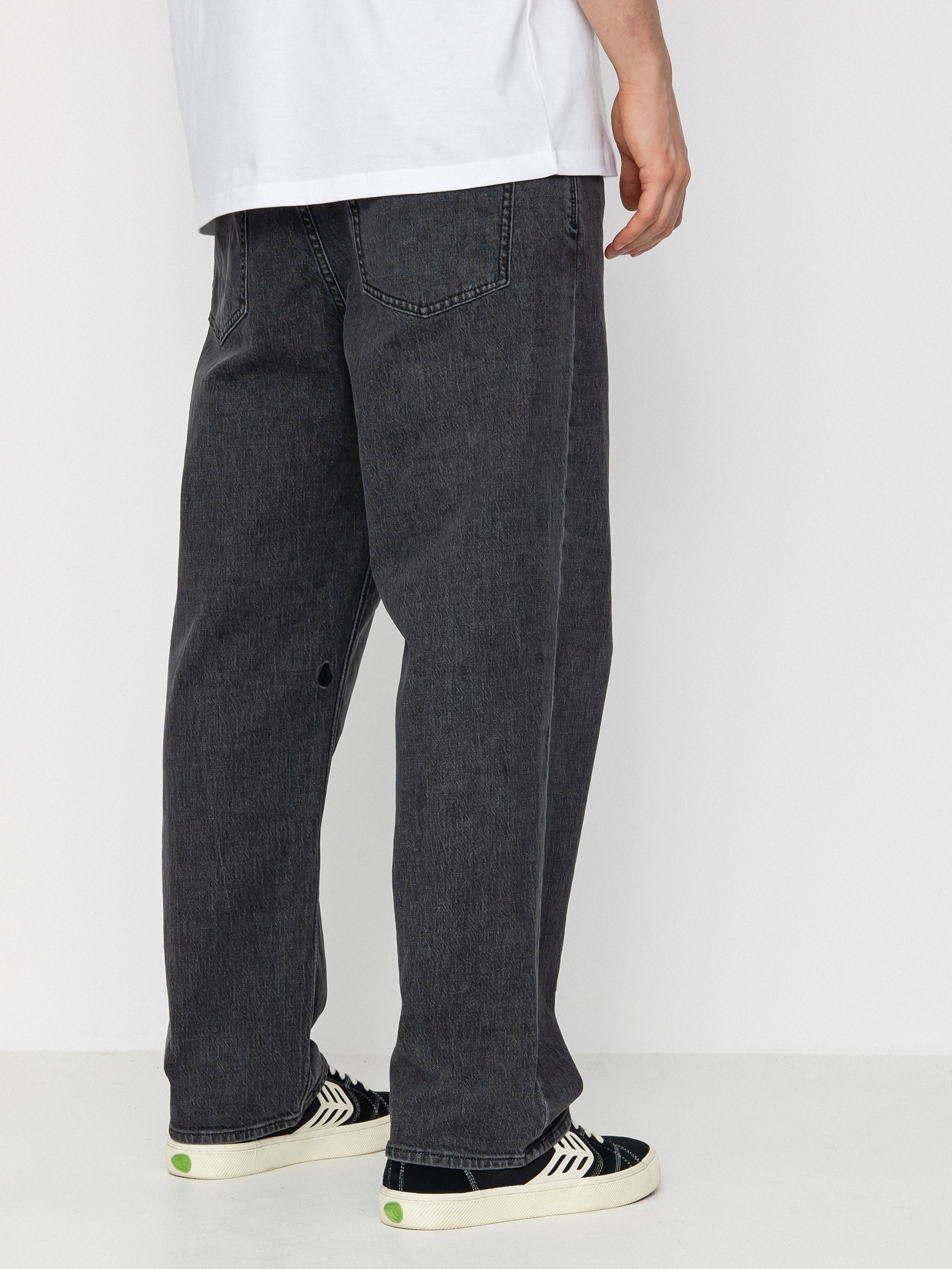 Nohavice Volcom Nailer Denim (stoney black)