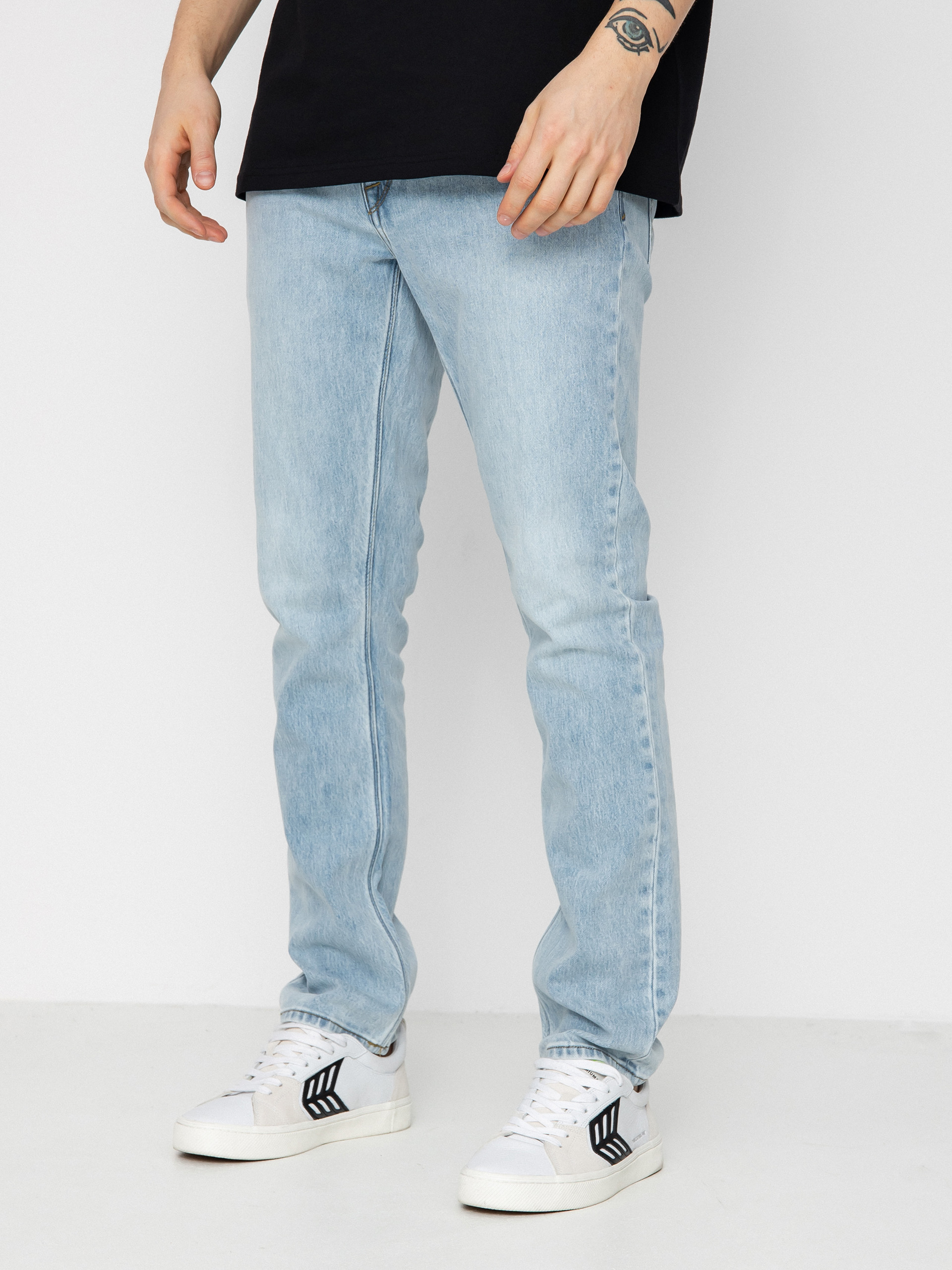 Nohavice Volcom Vorta Denim (heavy worn faded)