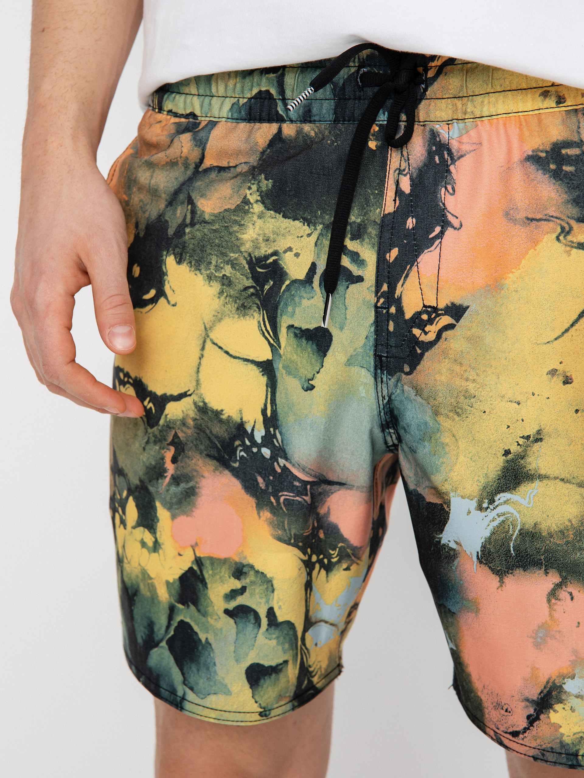 Kraťasy Volcom Chlorine Killer Stoney Trnk 17 (apricot)