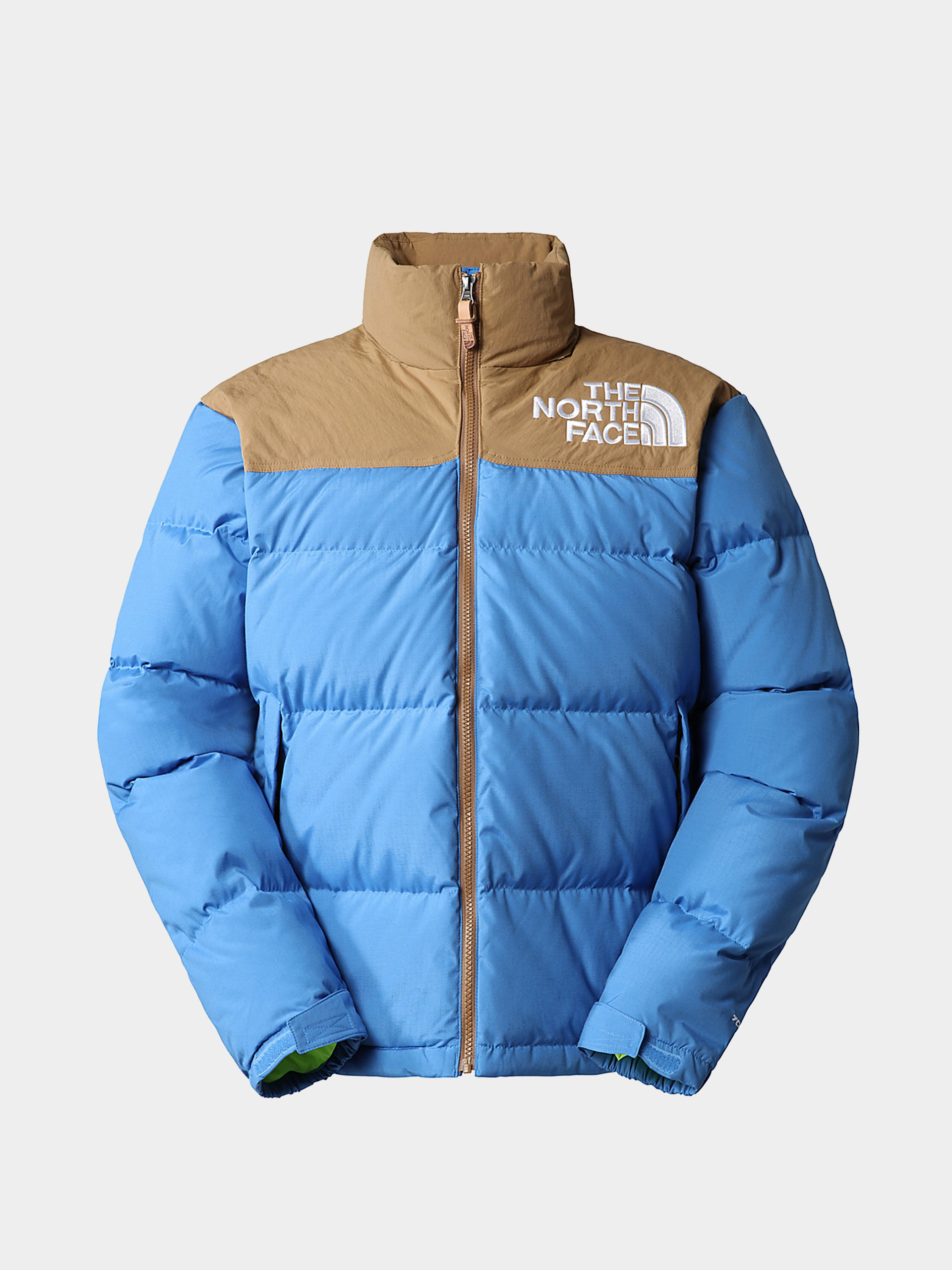 Bunda The North Face 92 Low-Fi Hi-Tek Nuptse (super sonic blue/utility brown)