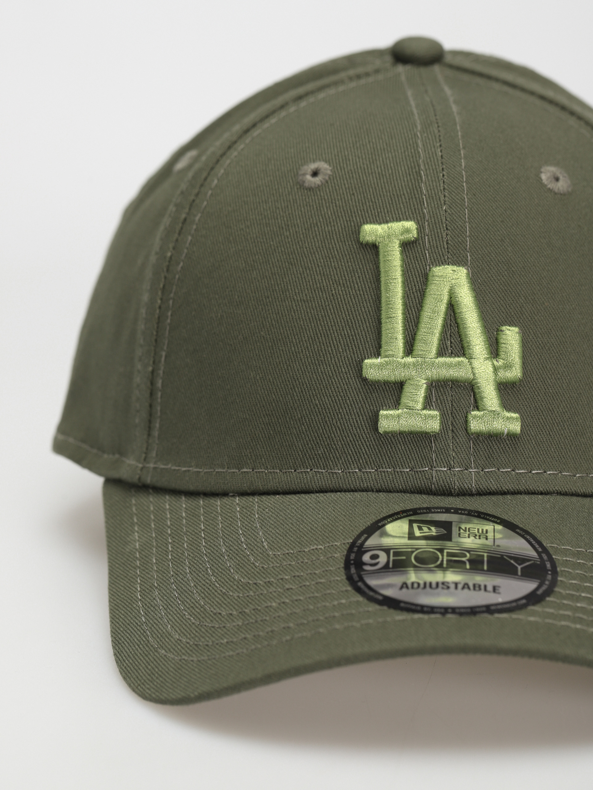 Šiltovka New Era League Essential 9Forty Los Angeles Dodgers (olive)