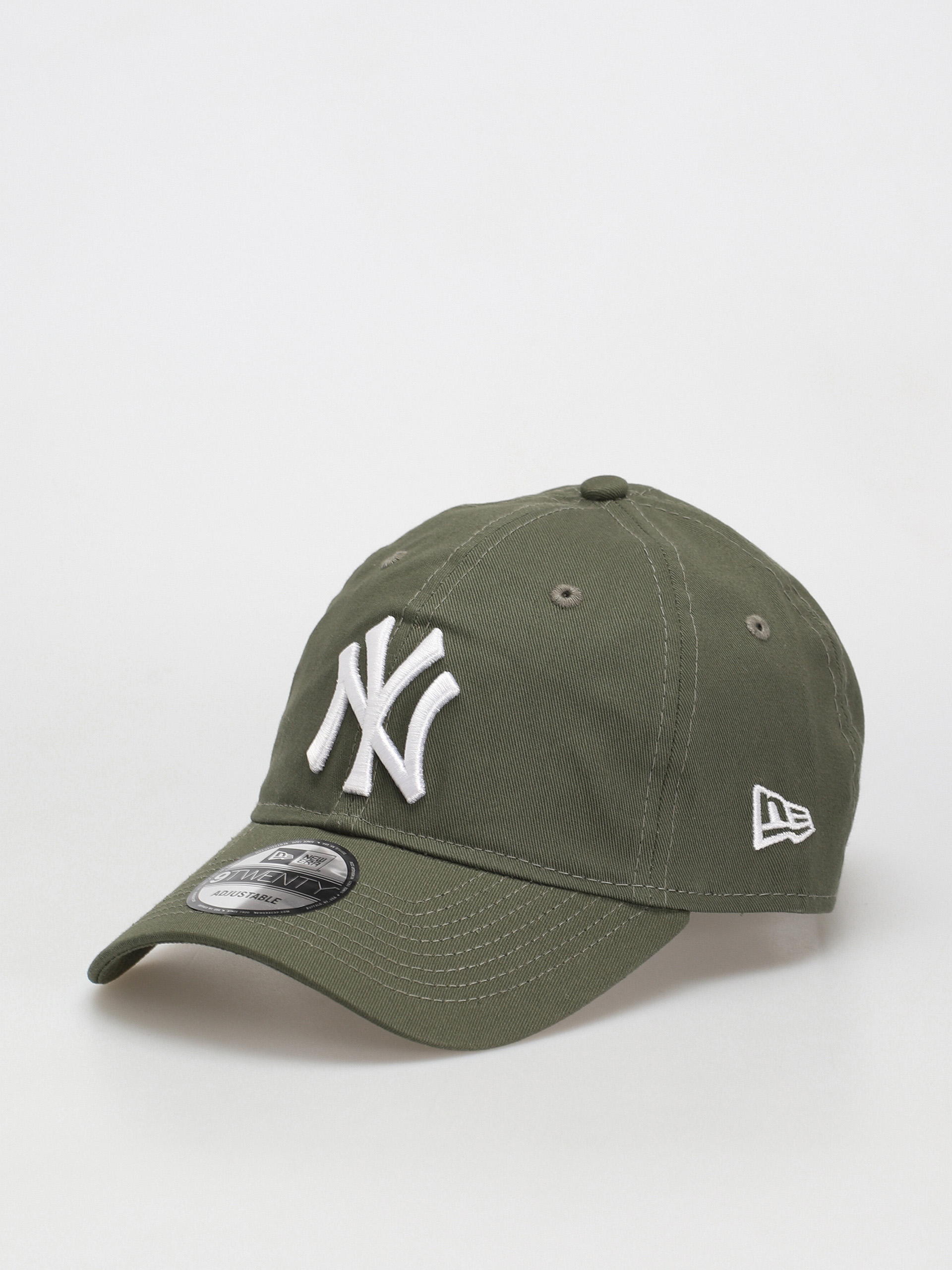 Šiltovka New Era League Essential 9Twenty New York Yankees (olive/white)