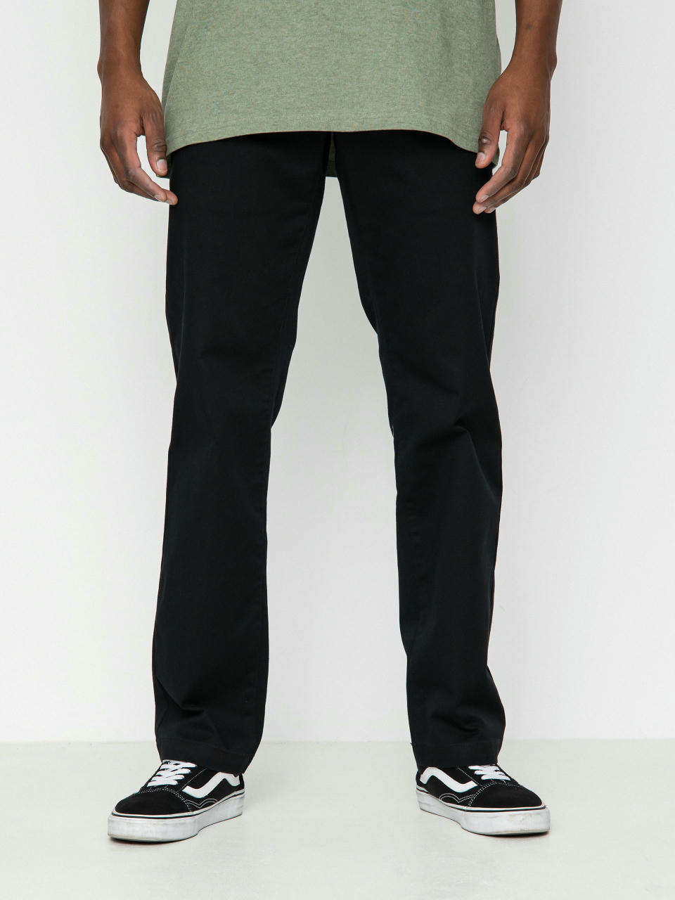 Nohavice Volcom Frickin Modern Stret (black)