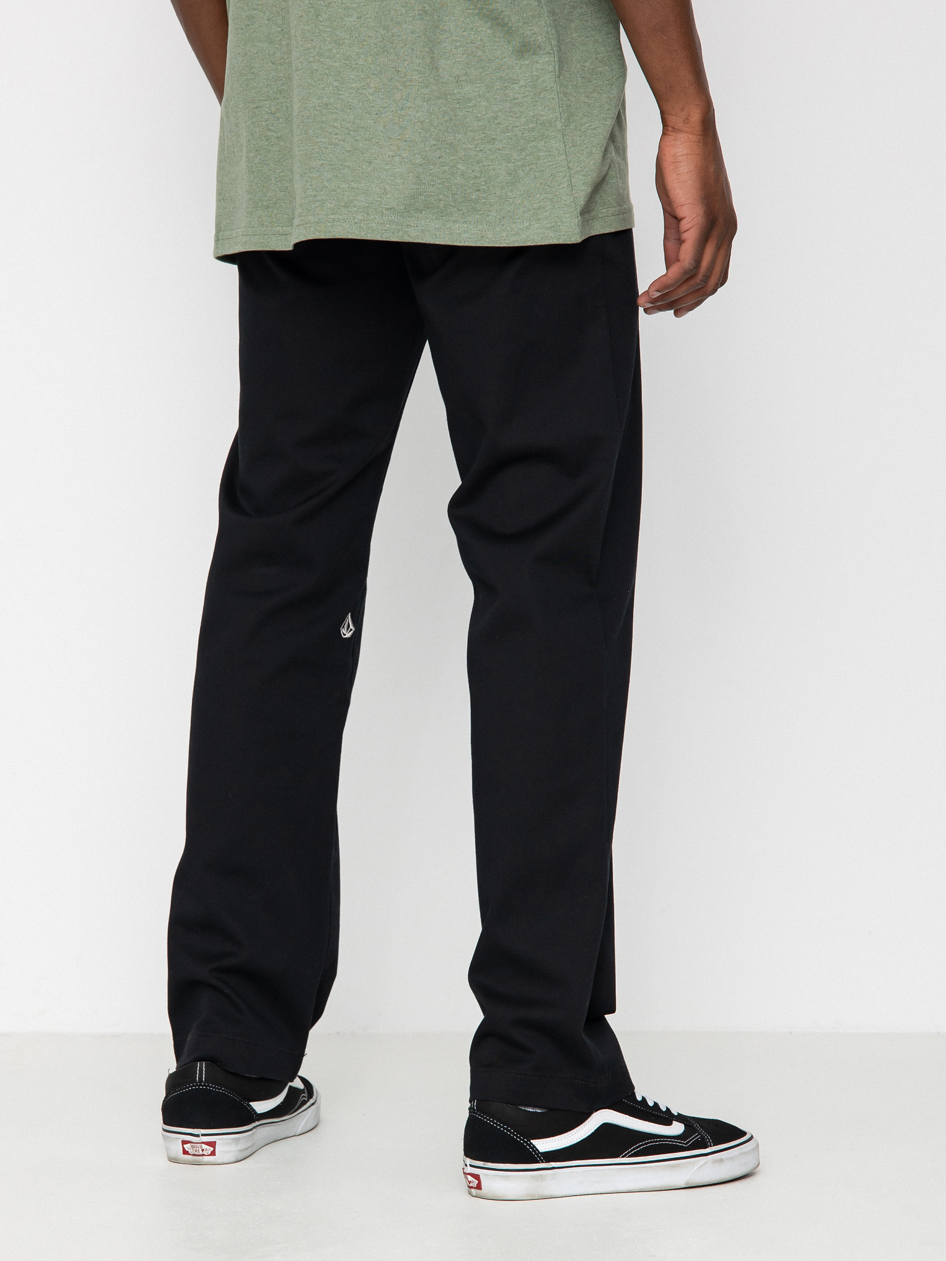 Nohavice Volcom Frickin Modern Stret (black)