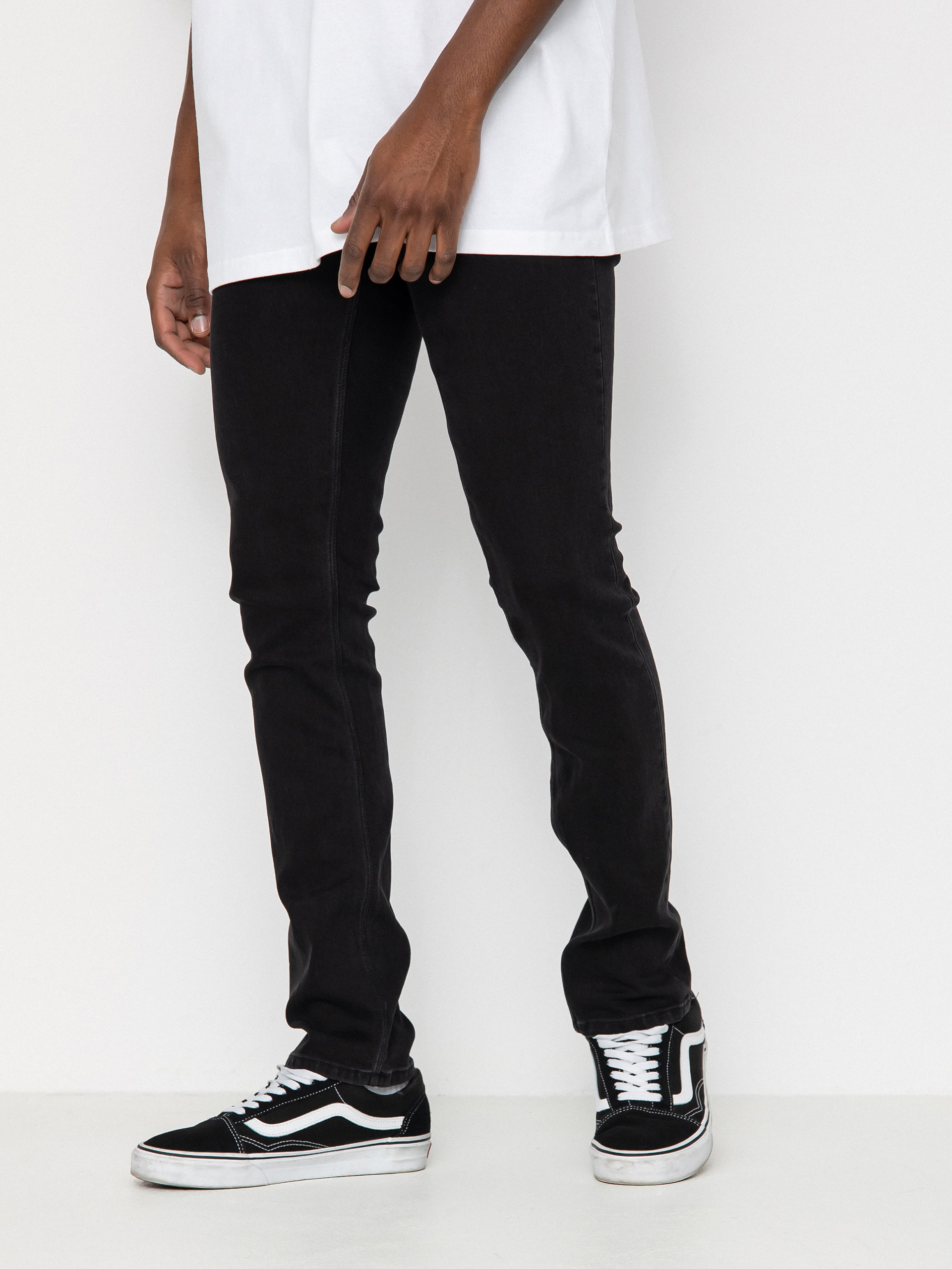 Nohavice Volcom 2X4 Denim (black out)