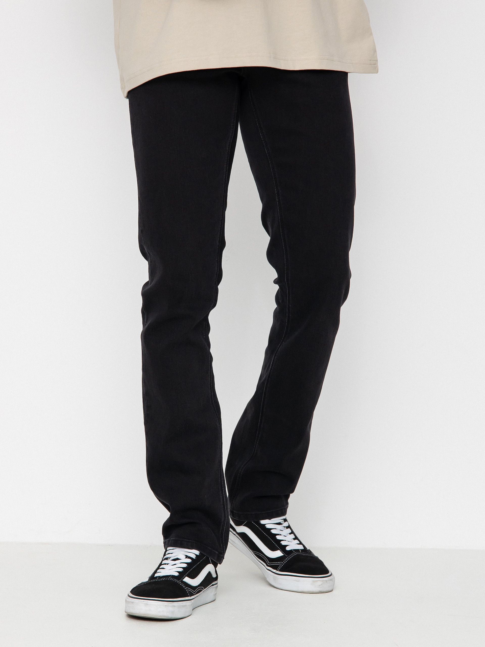 Nohavice Volcom Vorta Denim (black out)