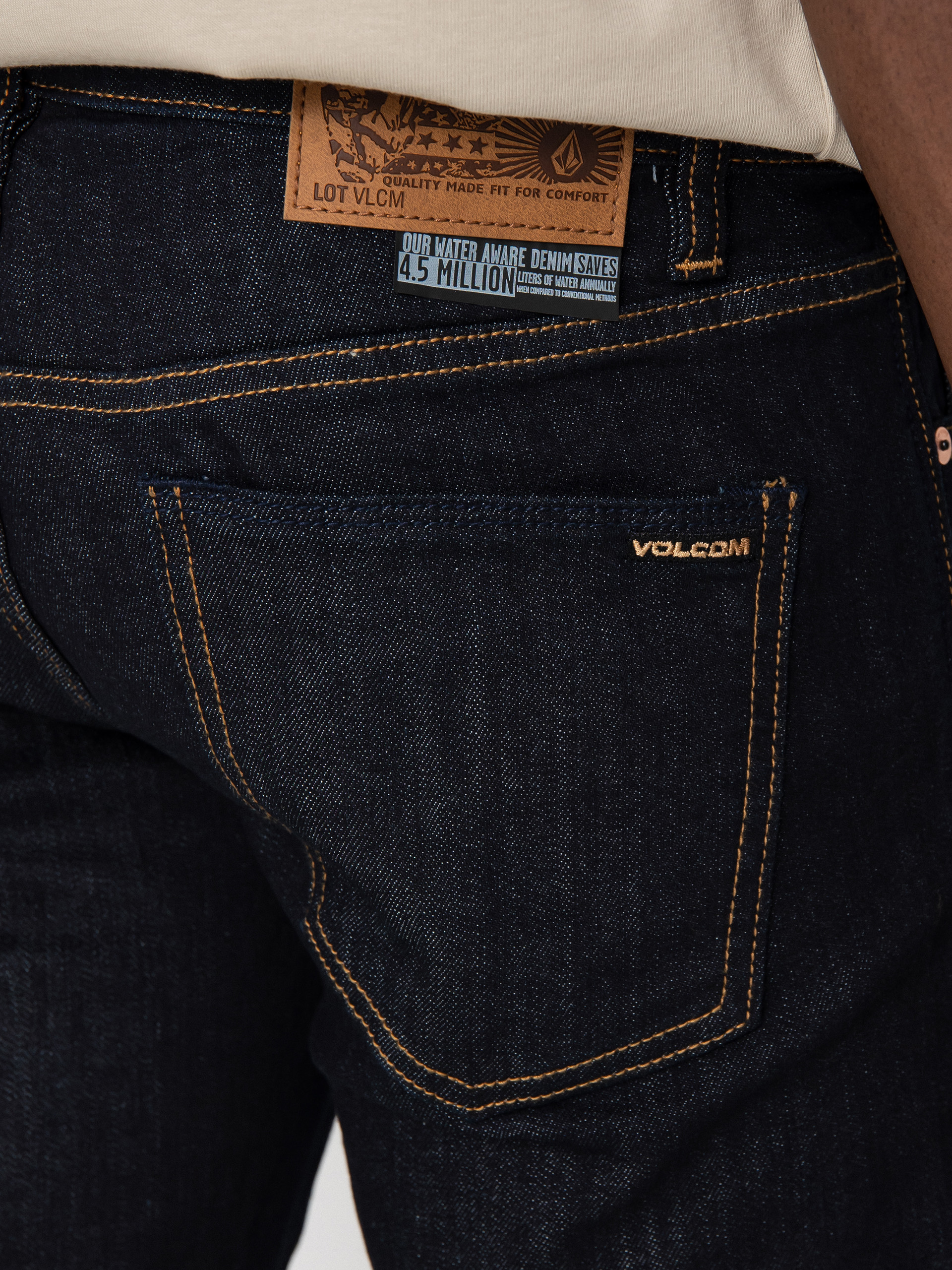 Nohavice Volcom Vorta Denim (rinse)