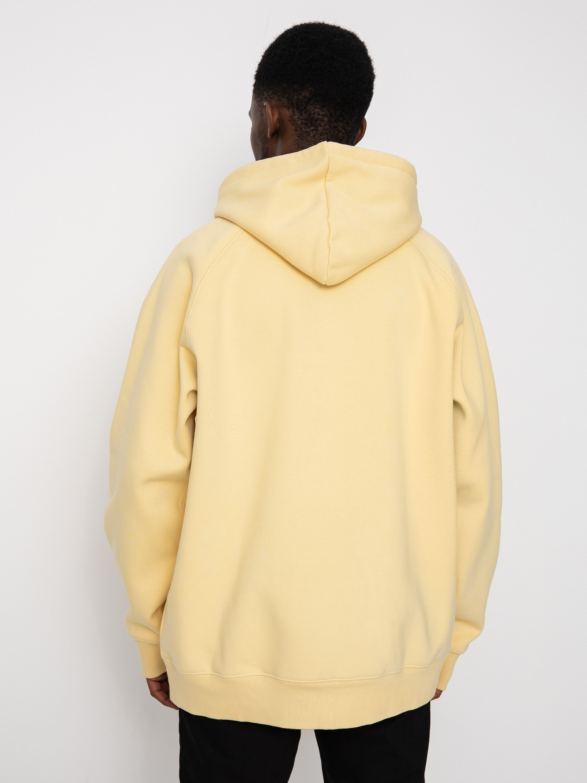 Mikina s kapucňou Carhartt WIP Chase HD (citron/gold)