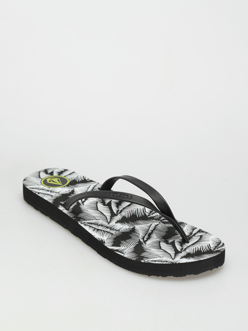 Šľapky Volcom Color Me Spring Wmn (black white)