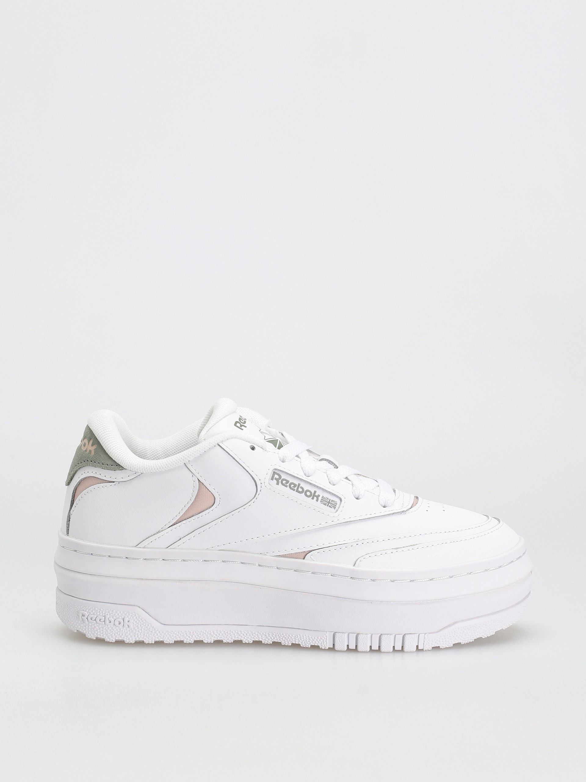 Topánky Reebok Club C Extra Wmn (ftwwht/hargrn/sofecr)