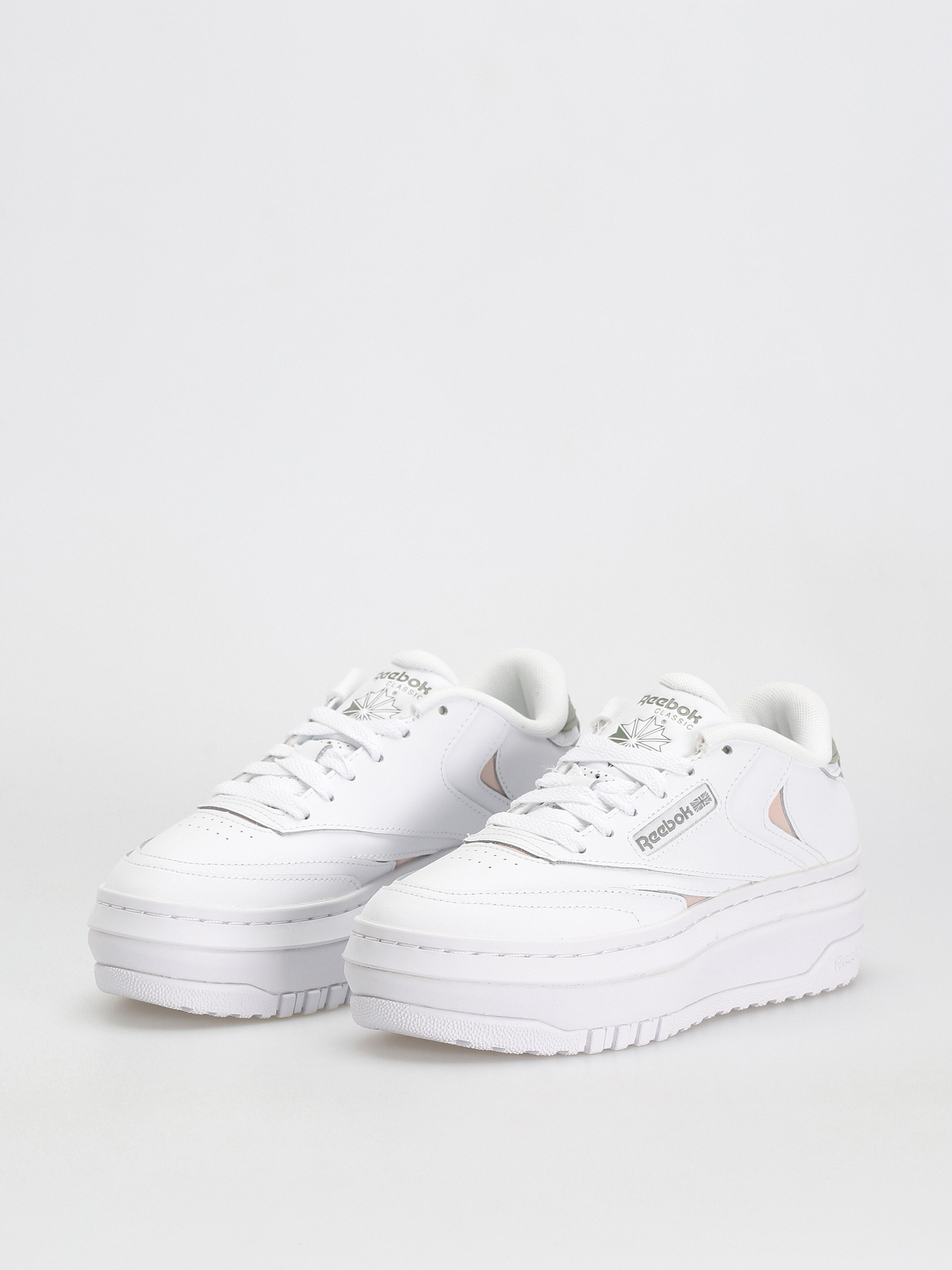 Topánky Reebok Club C Extra Wmn (ftwwht/hargrn/sofecr)