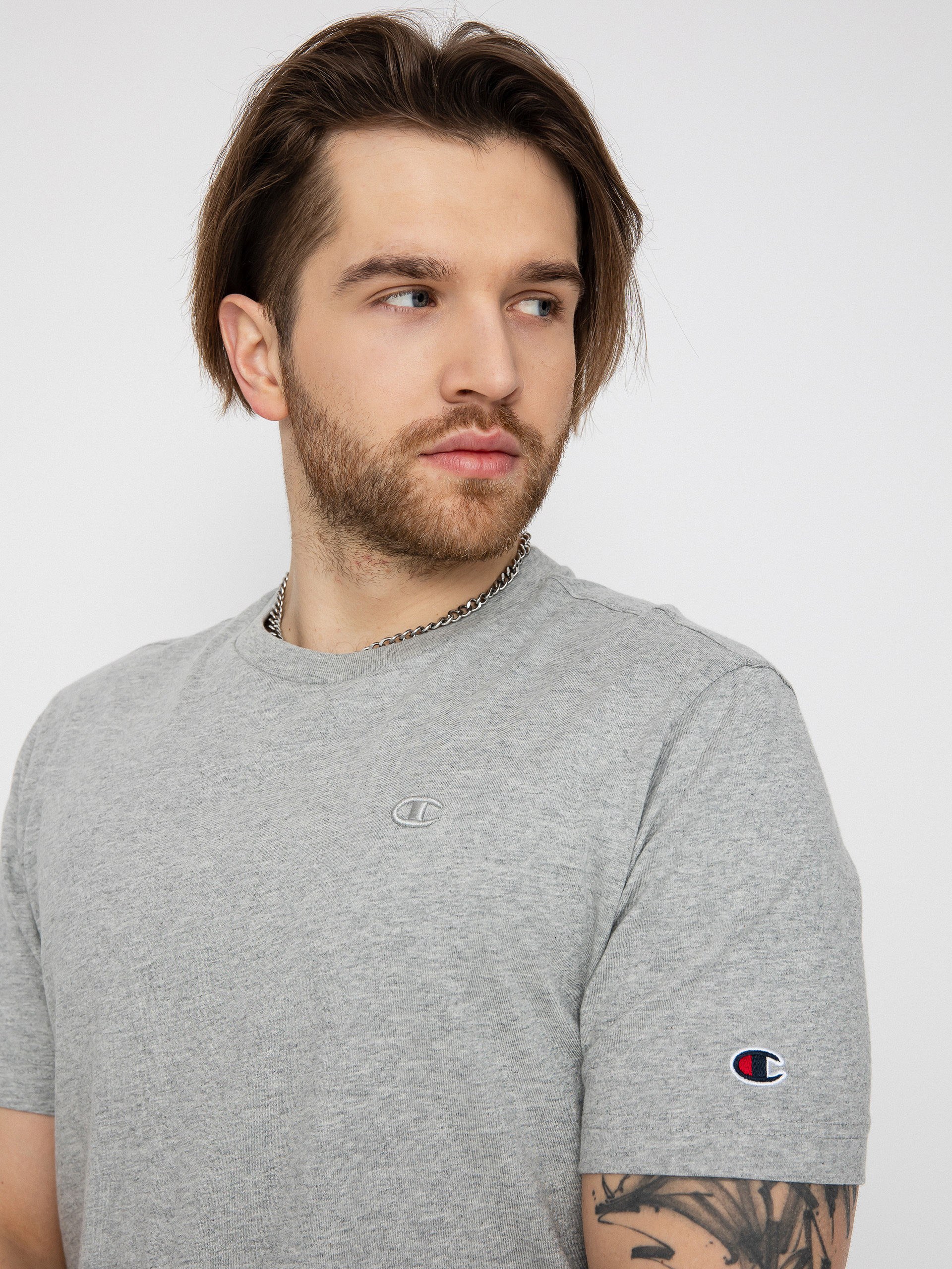 Tričko Champion Crewneck T-Shirt 218496 (nogm)