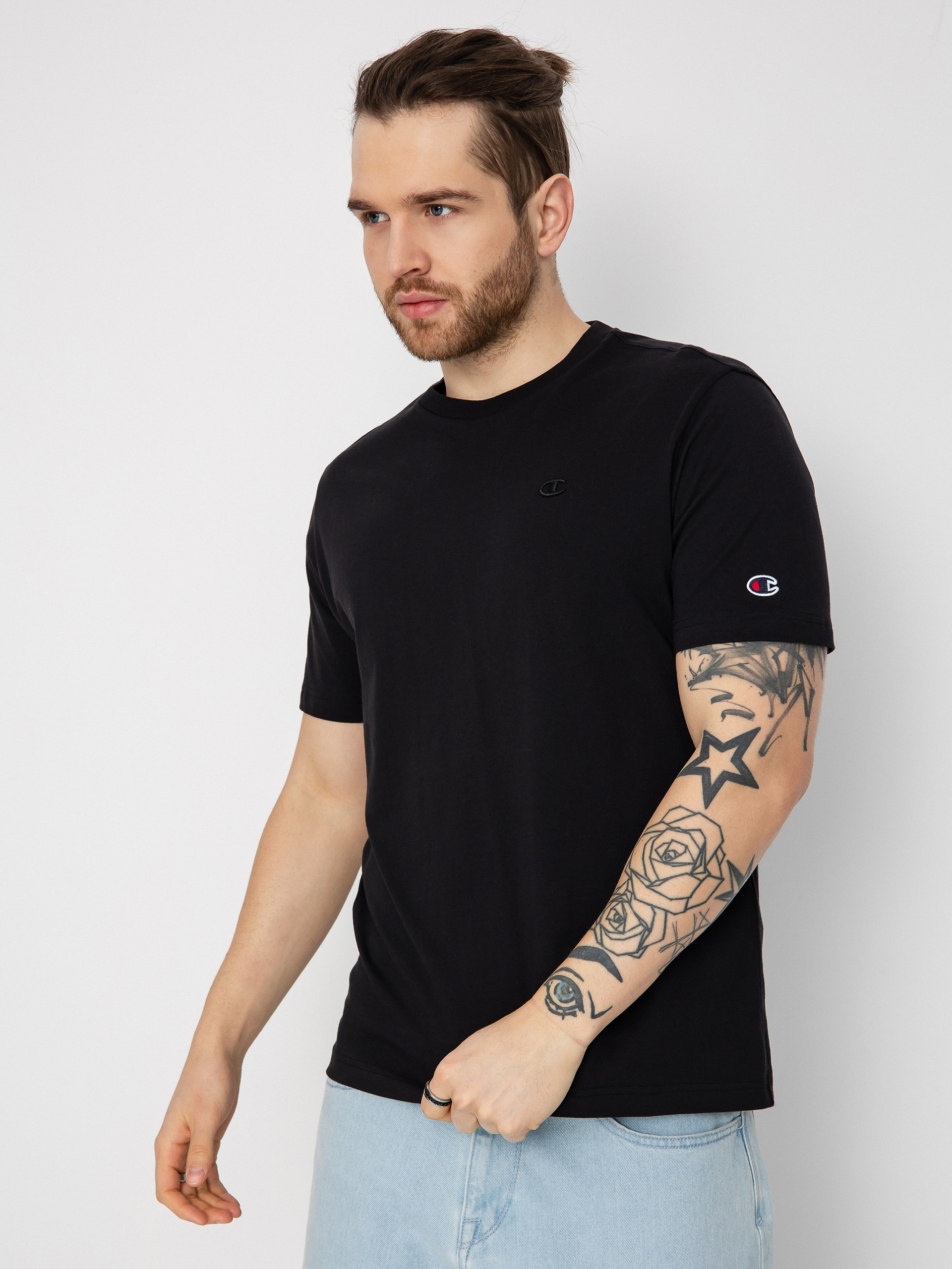 Tričko Champion Crewneck T-Shirt 218496 (nbk)