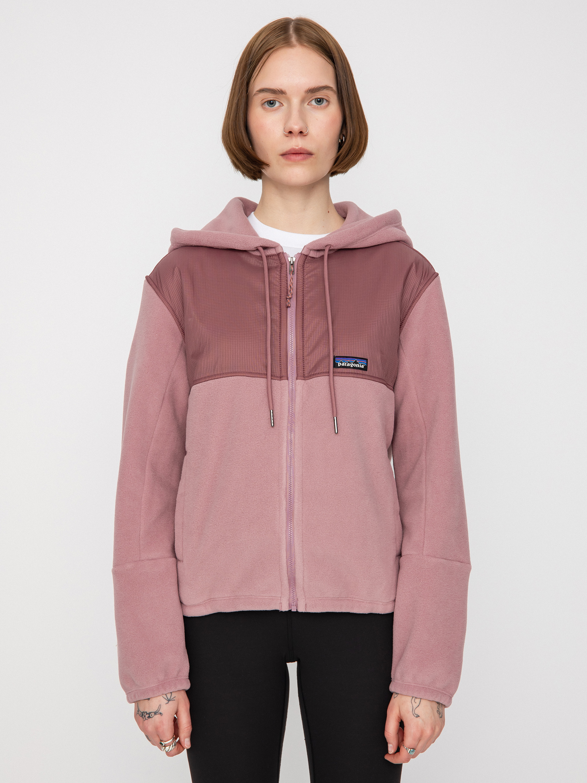 Dámsky Flisová mikina Patagonia Microdini Hoody (evening mauve)