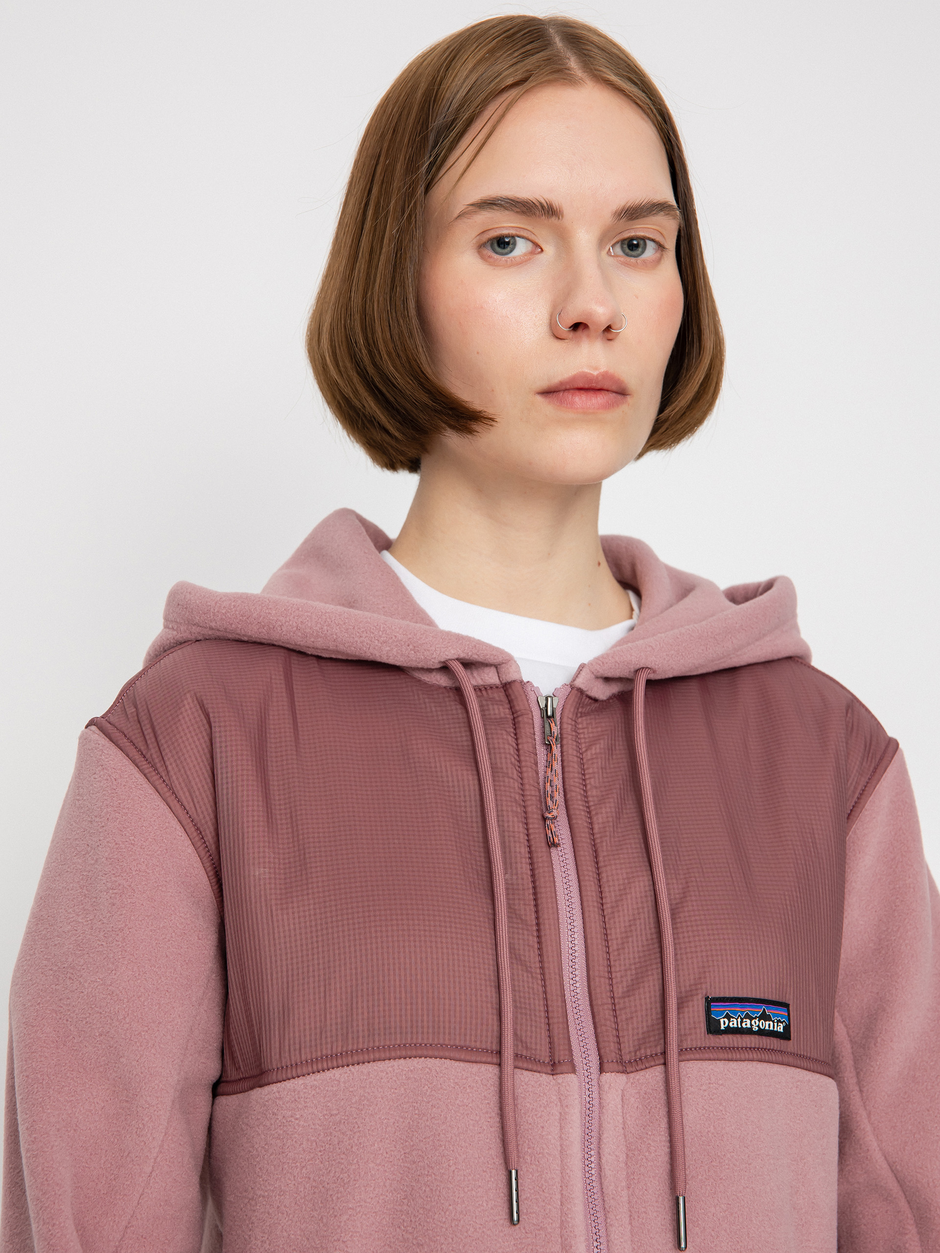 Dámsky Flisová mikina Patagonia Microdini Hoody (evening mauve)