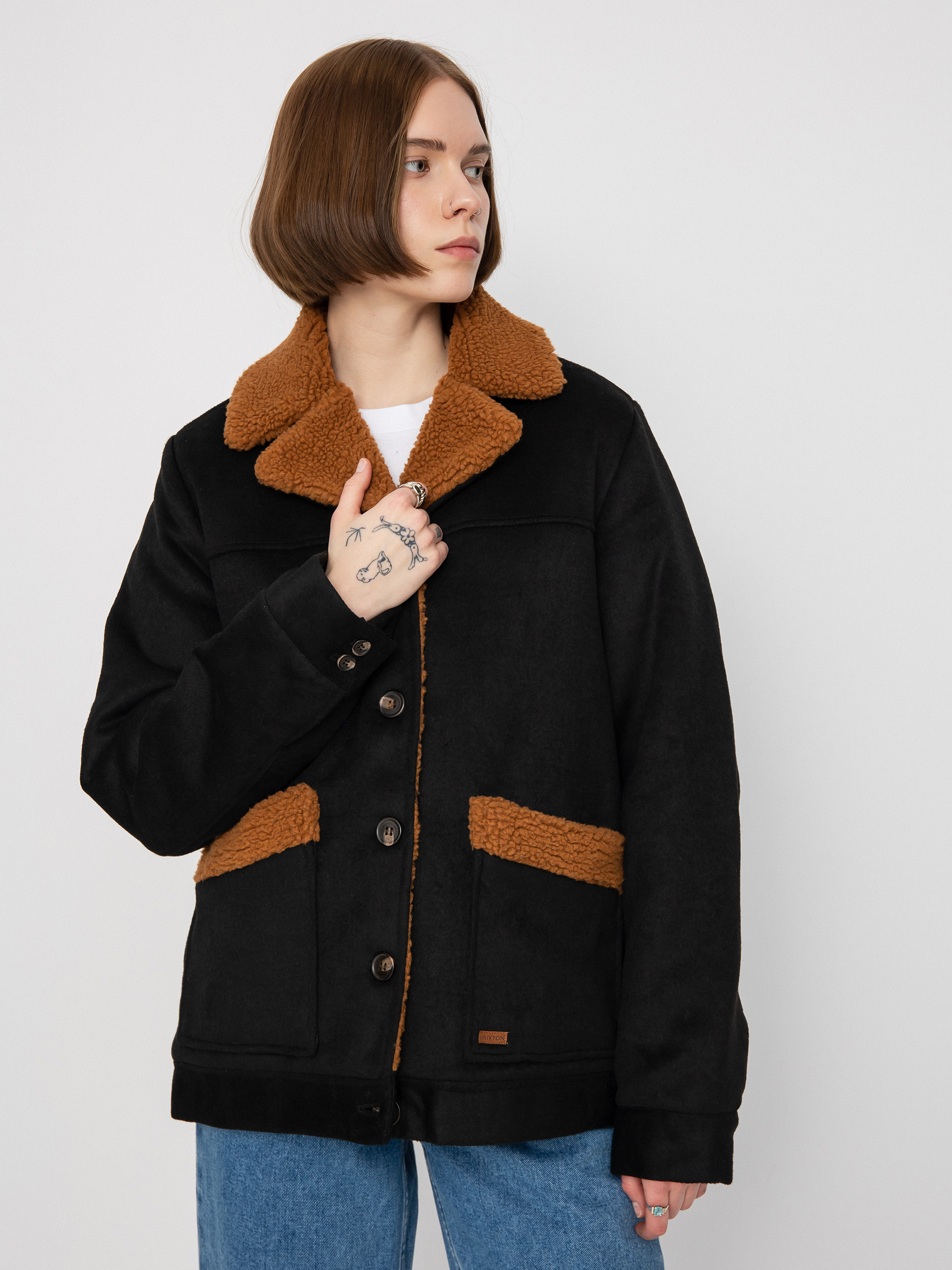 Bunda Brixton Nouvelle Coat Wmn (black)