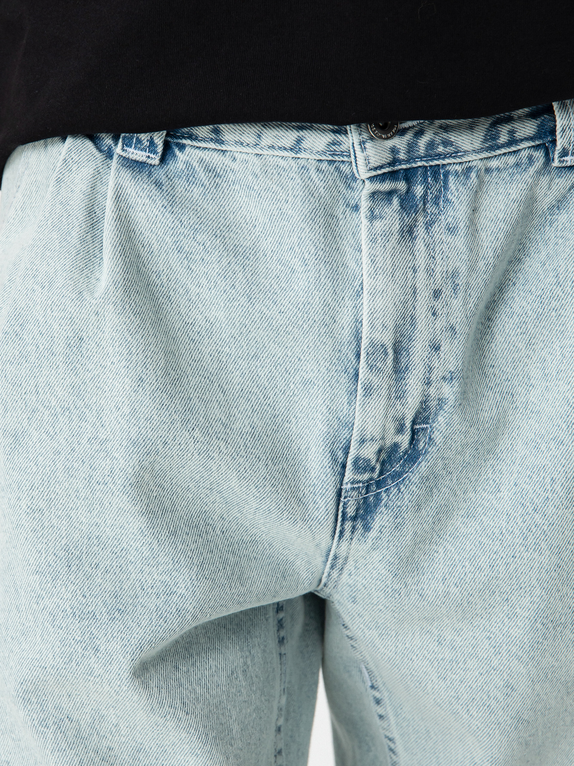 Nohavice Polar Skate Grund Chinos (ice blue)