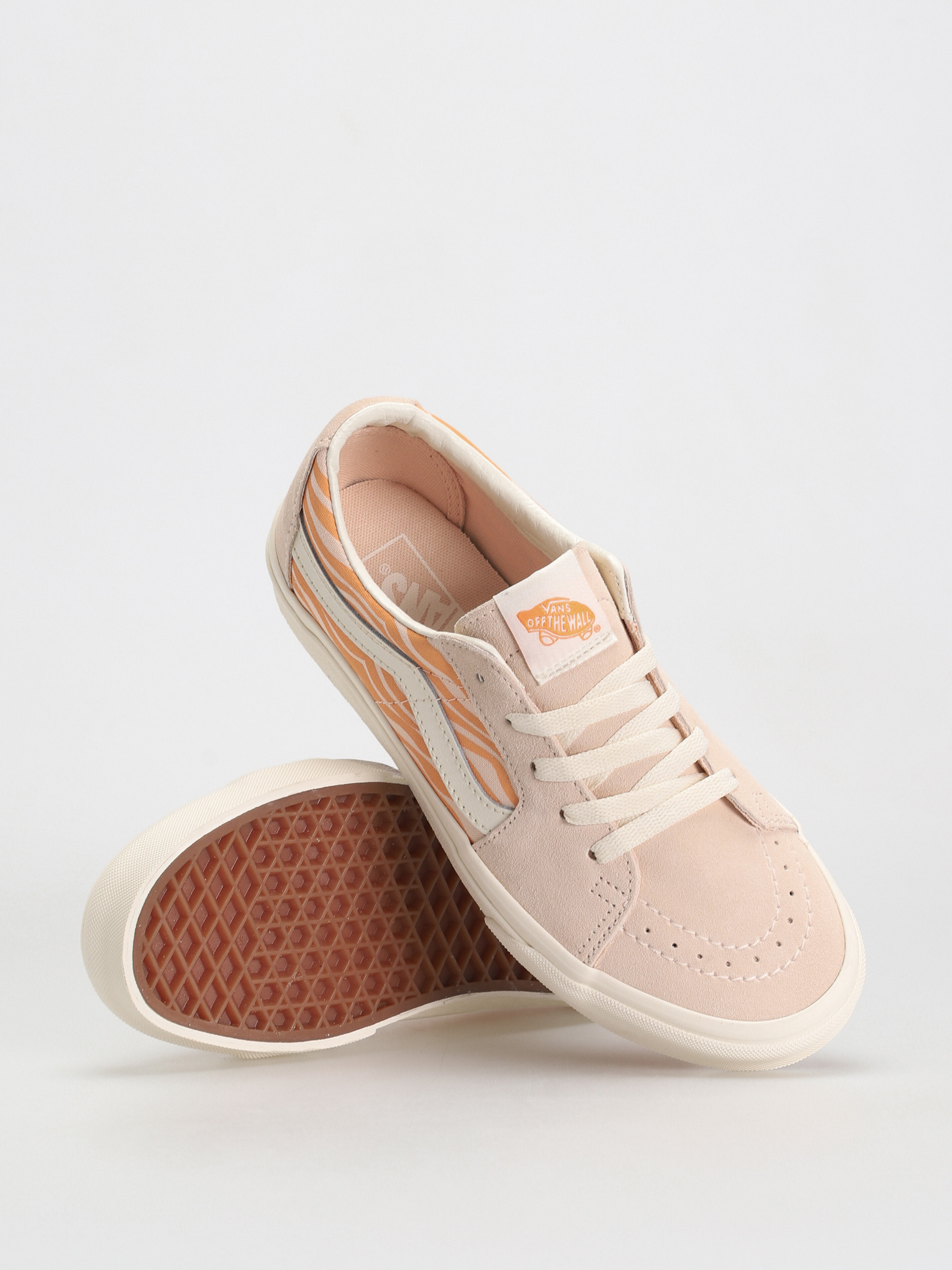 Topánky Vans Sk8 Low Wmn (tonal stripes peach dust)