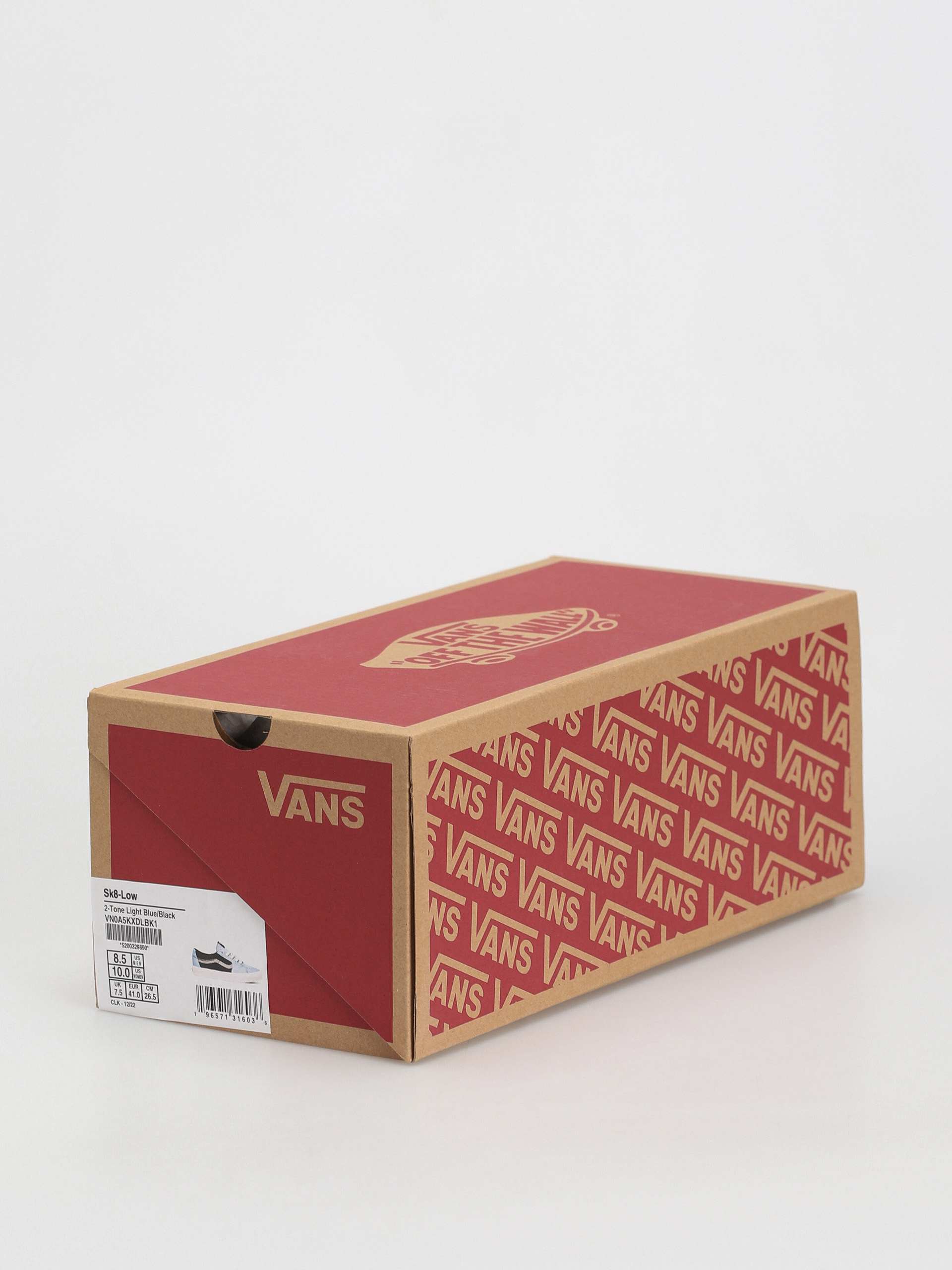 Topánky Vans Sk8 Low (2 tone light blue/black)