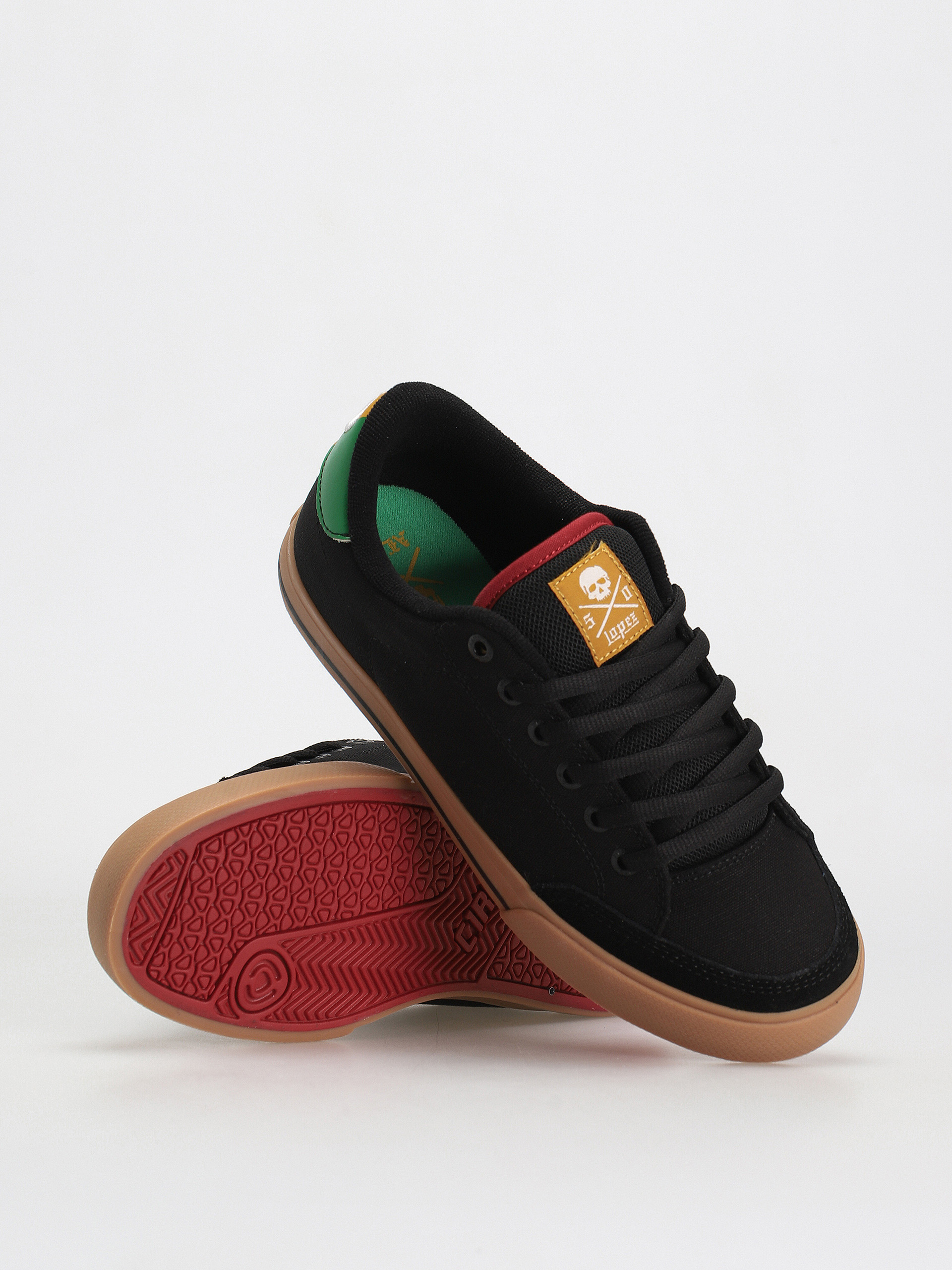 Topánky Circa Al 50 (black/rasta/gum)